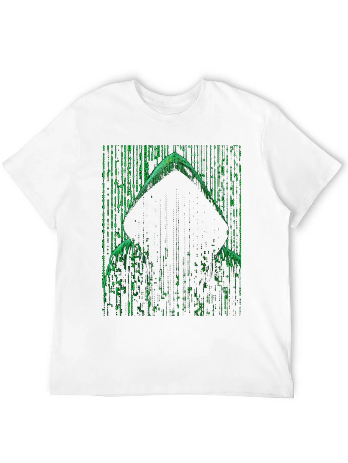 Matrix Hacker Graphic Tee - Cool Coding Style