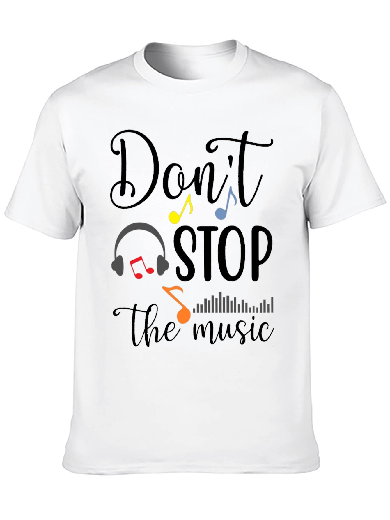Dont Stop The Music Graphic T-Shirt