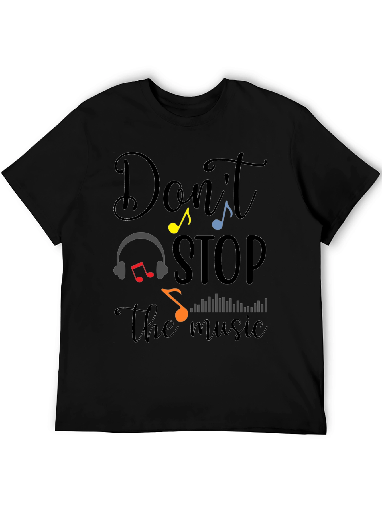 Dont Stop The Music Graphic T-Shirt