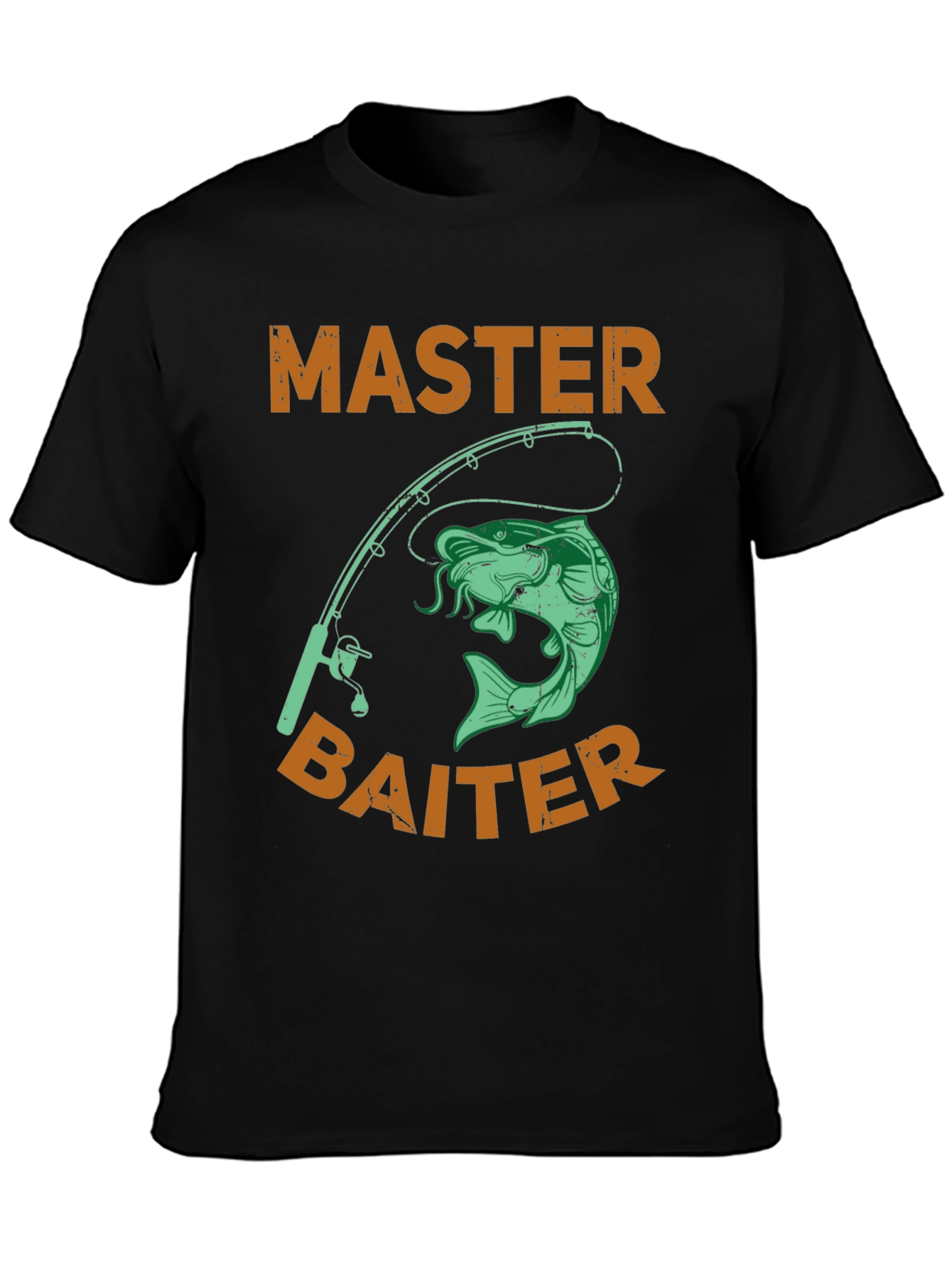 Master Baiter Fishing T-Shirt - Novelty Humor Tee