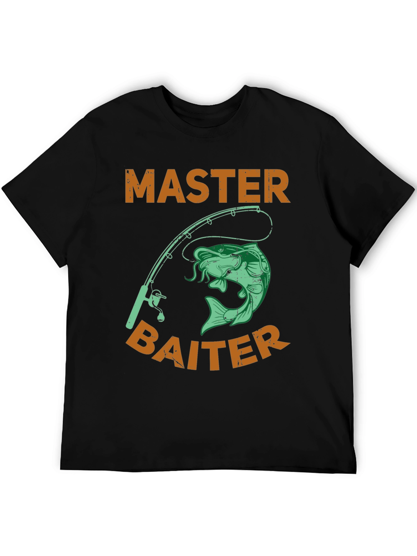 Master Baiter Fishing T-Shirt - Novelty Humor Tee