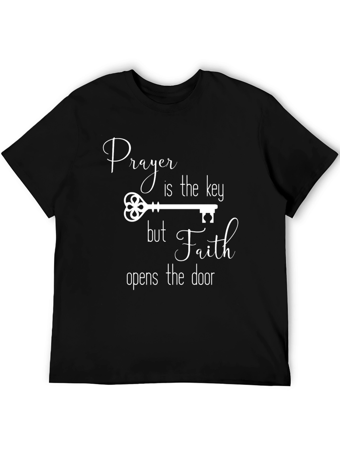 Prayer and Faith Graphic T-Shirt
