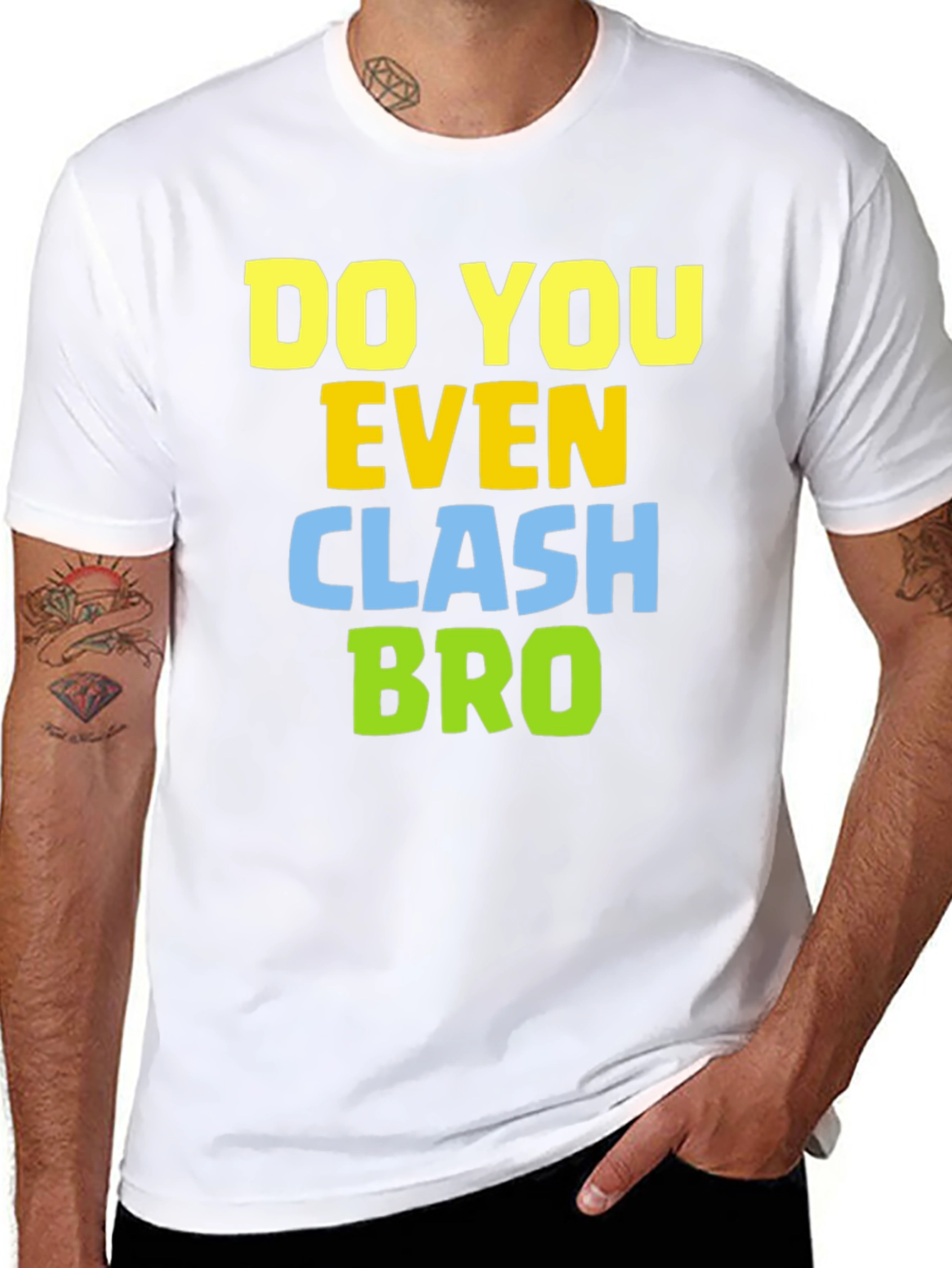 Do You Even Clash Bro T-Shirt - Gamer Tee