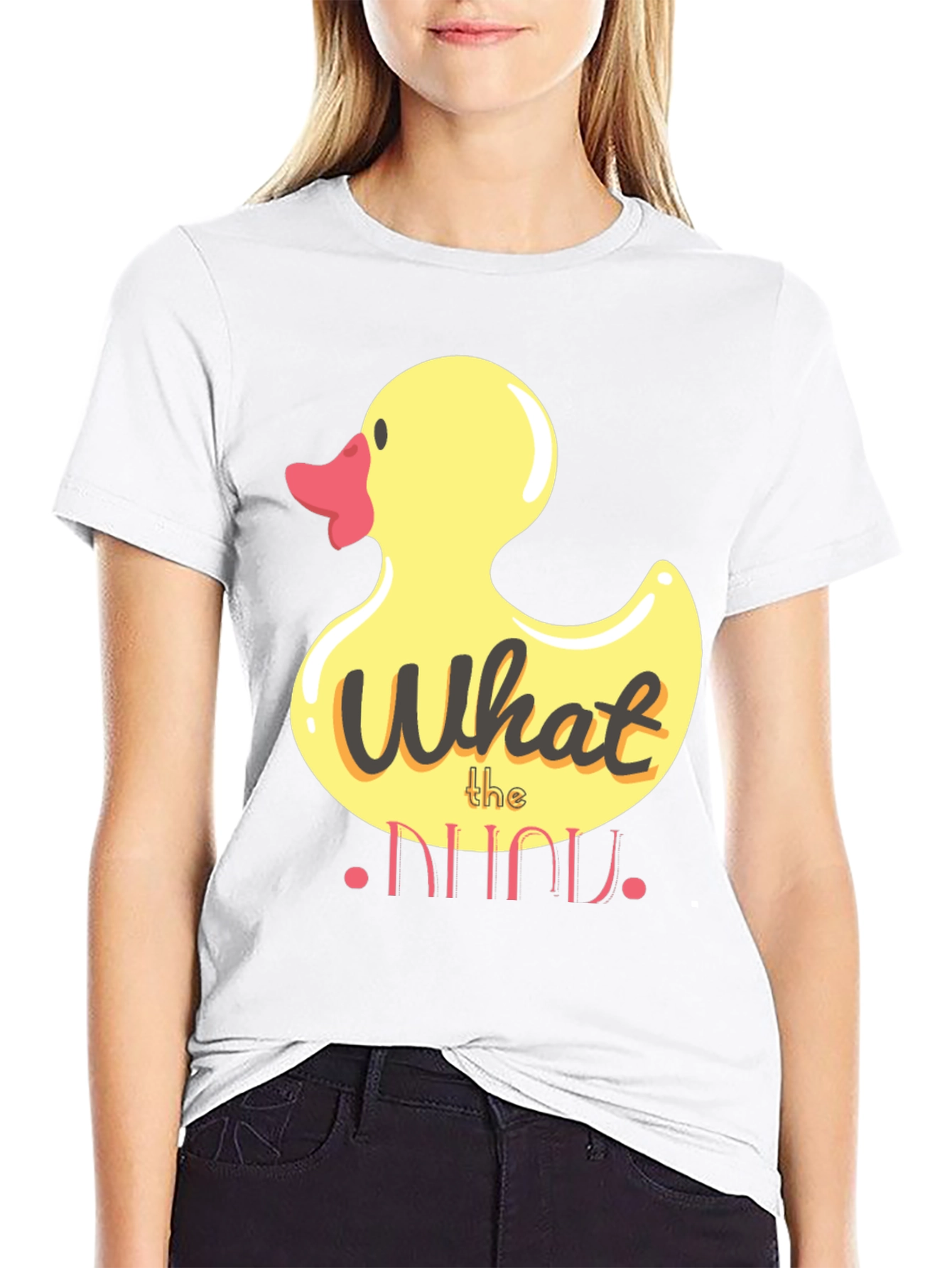 Funny Duck What the Duck T-Shirt