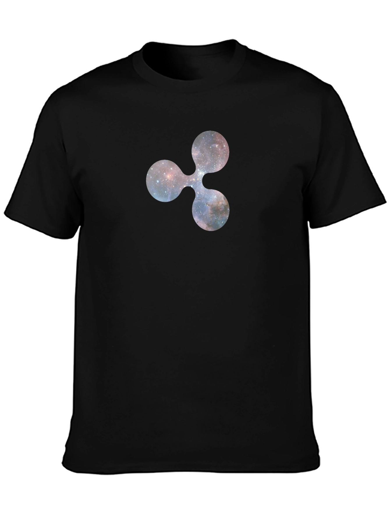 Cosmic Ripple Logo Black T-Shirt