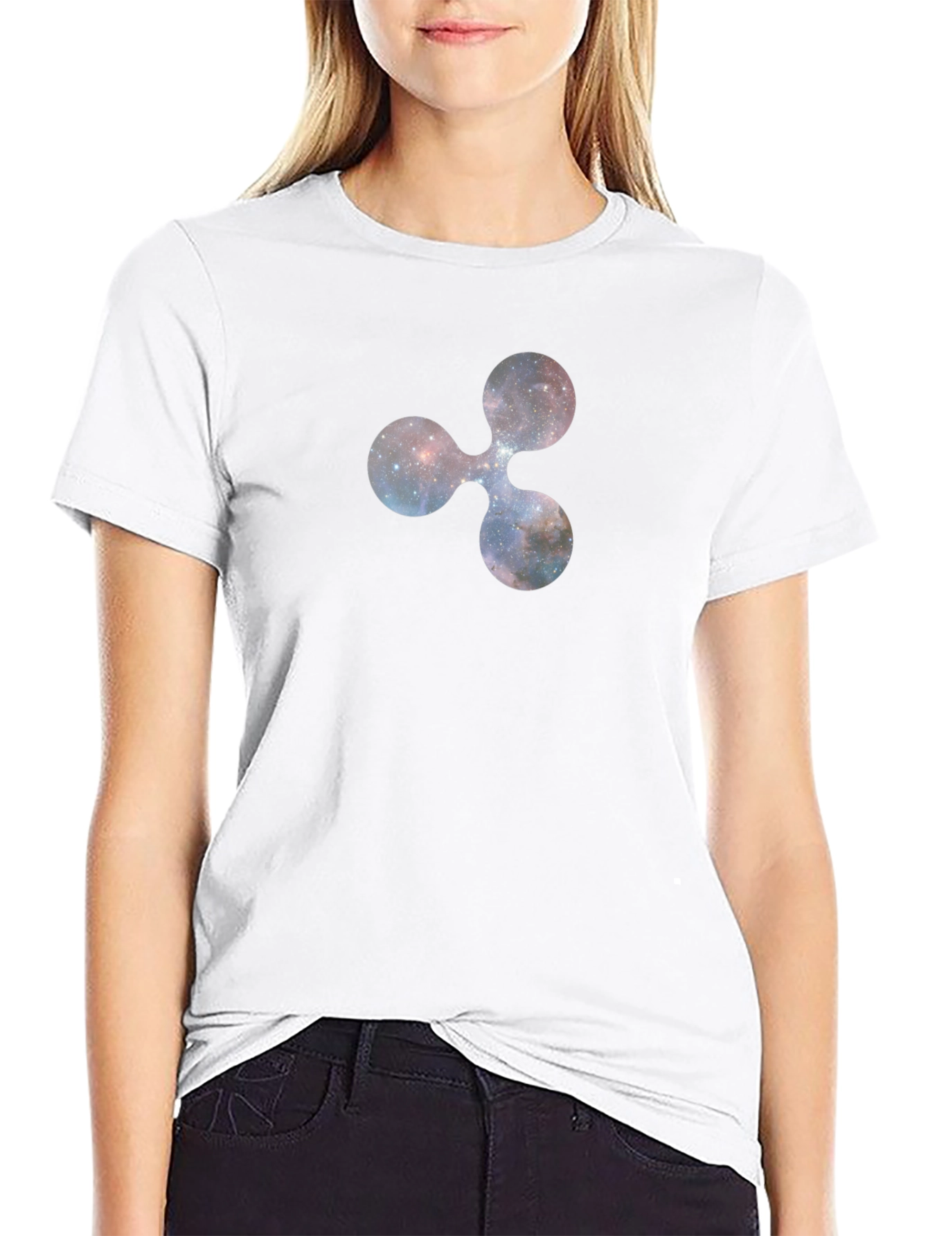 Cosmic Ripple Logo Black T-Shirt