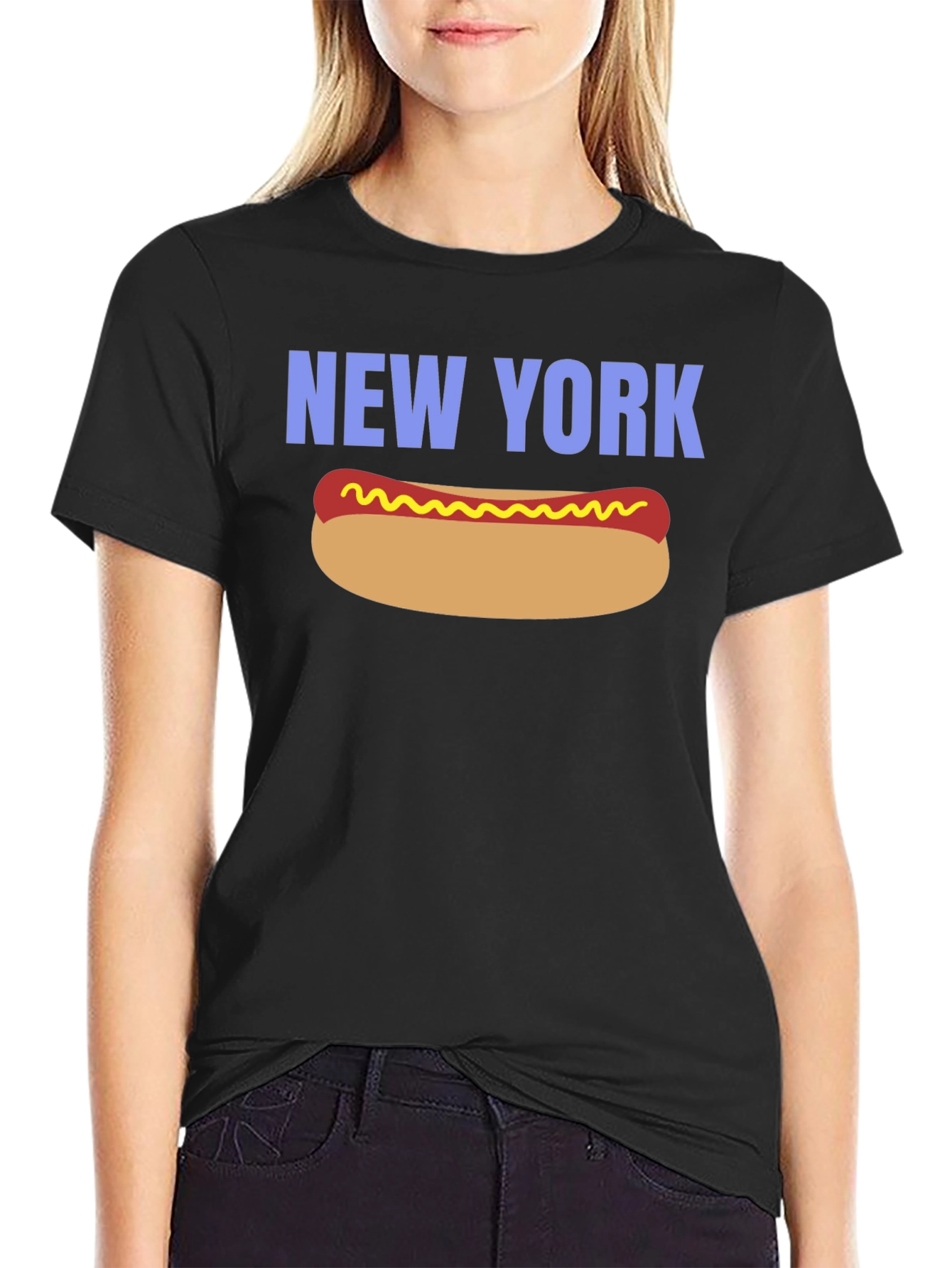 New York Hotdog Graphic Tee