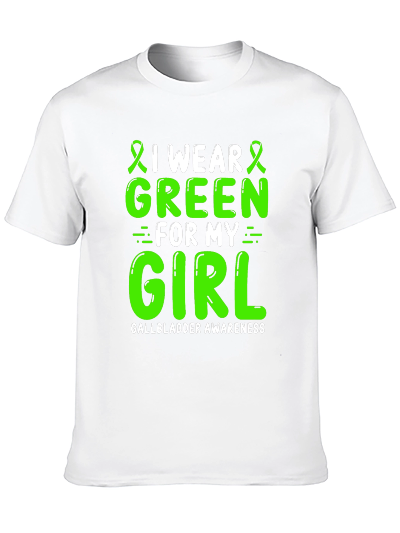 Green Gallbladder Awareness T-Shirt