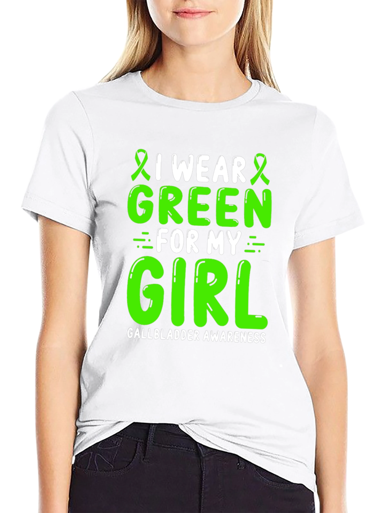 Green Gallbladder Awareness T-Shirt