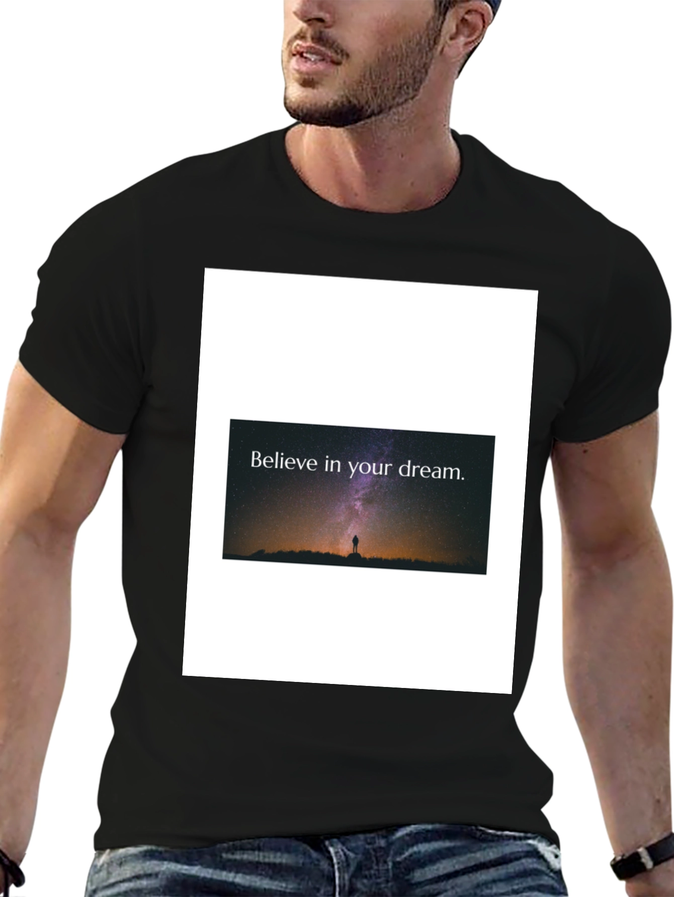 Believe in Your Dream Black T-Shirt