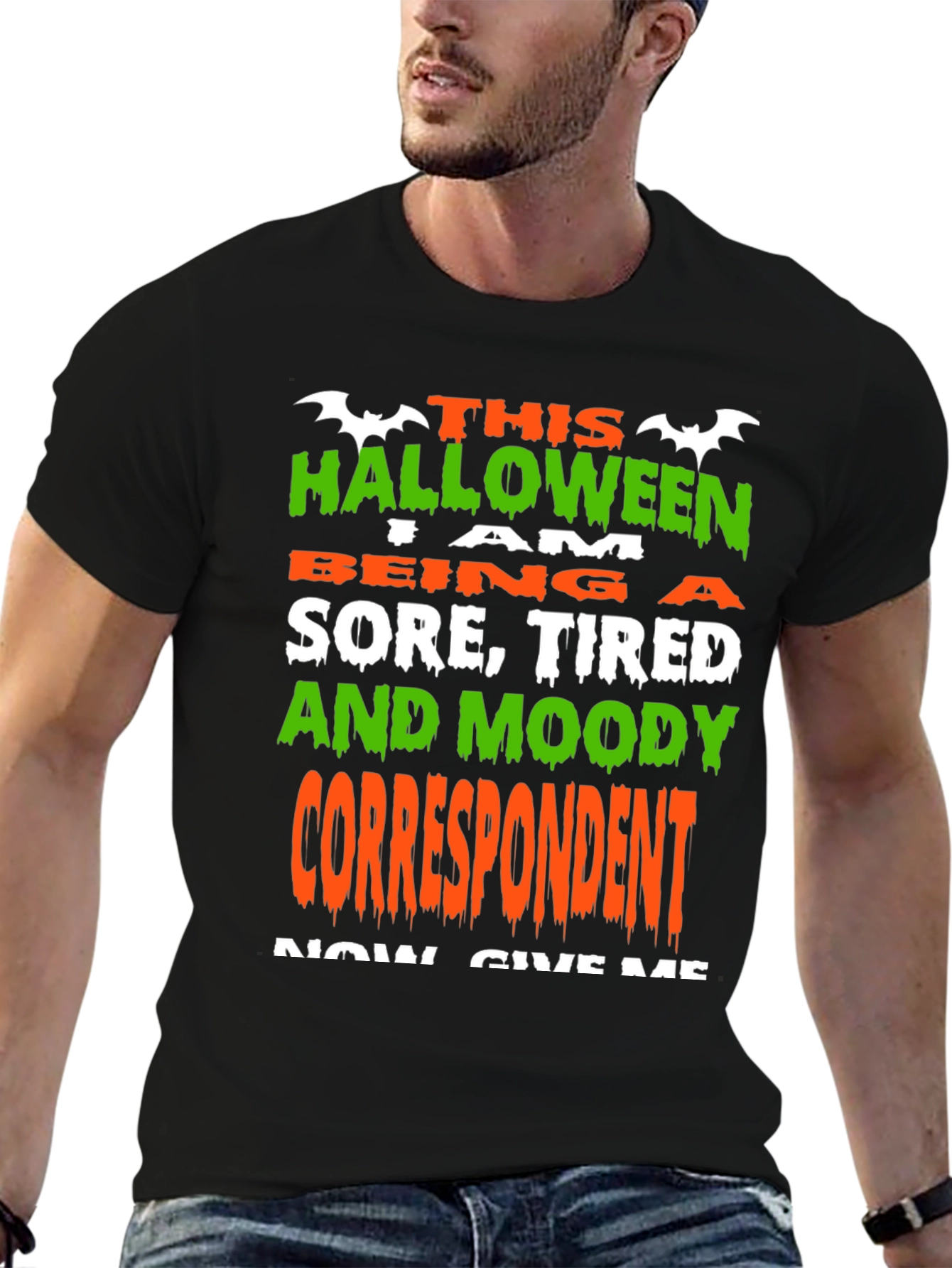 Funny Halloween Correspondent T-Shirt