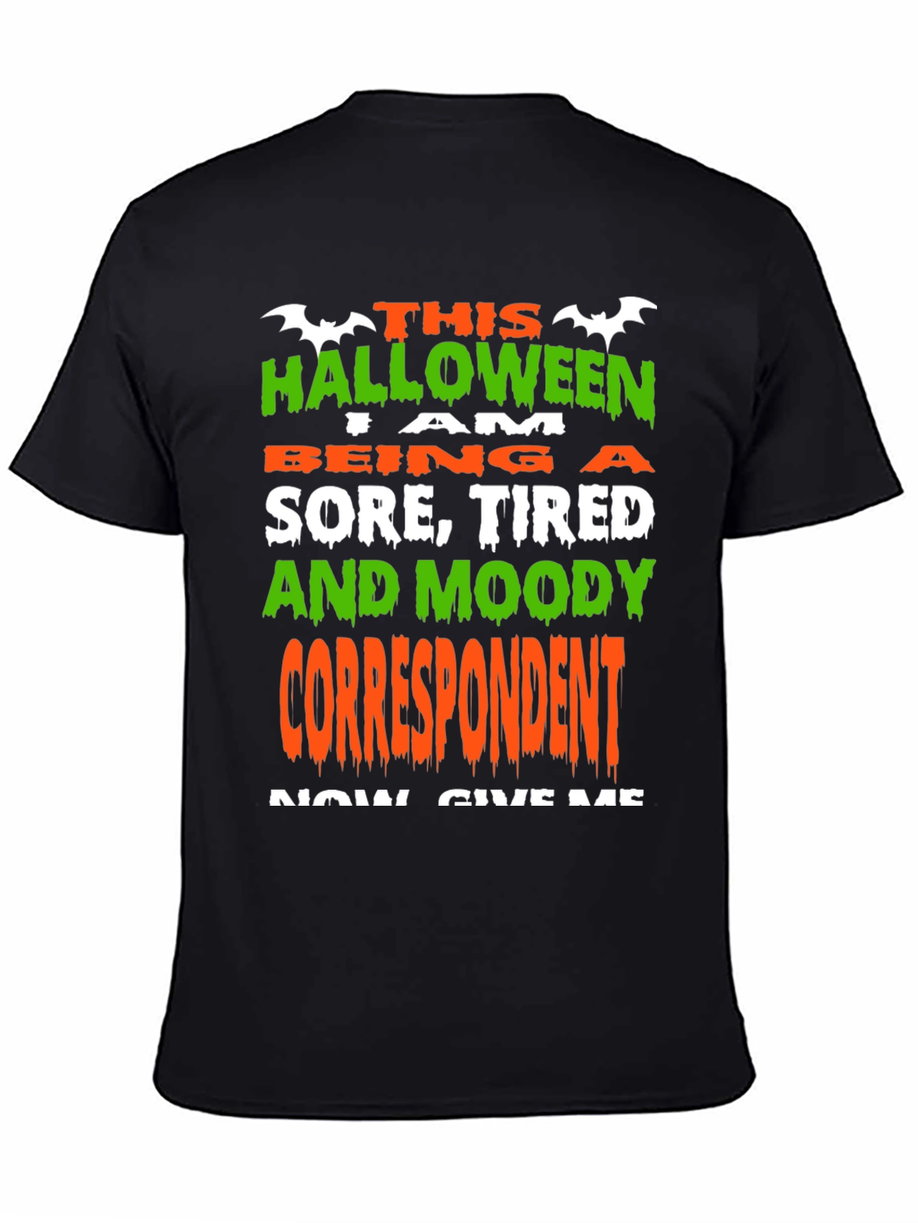 Funny Halloween Correspondent T-Shirt