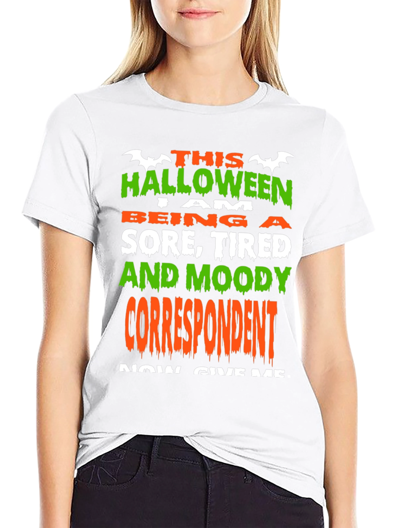 Funny Halloween Correspondent T-Shirt