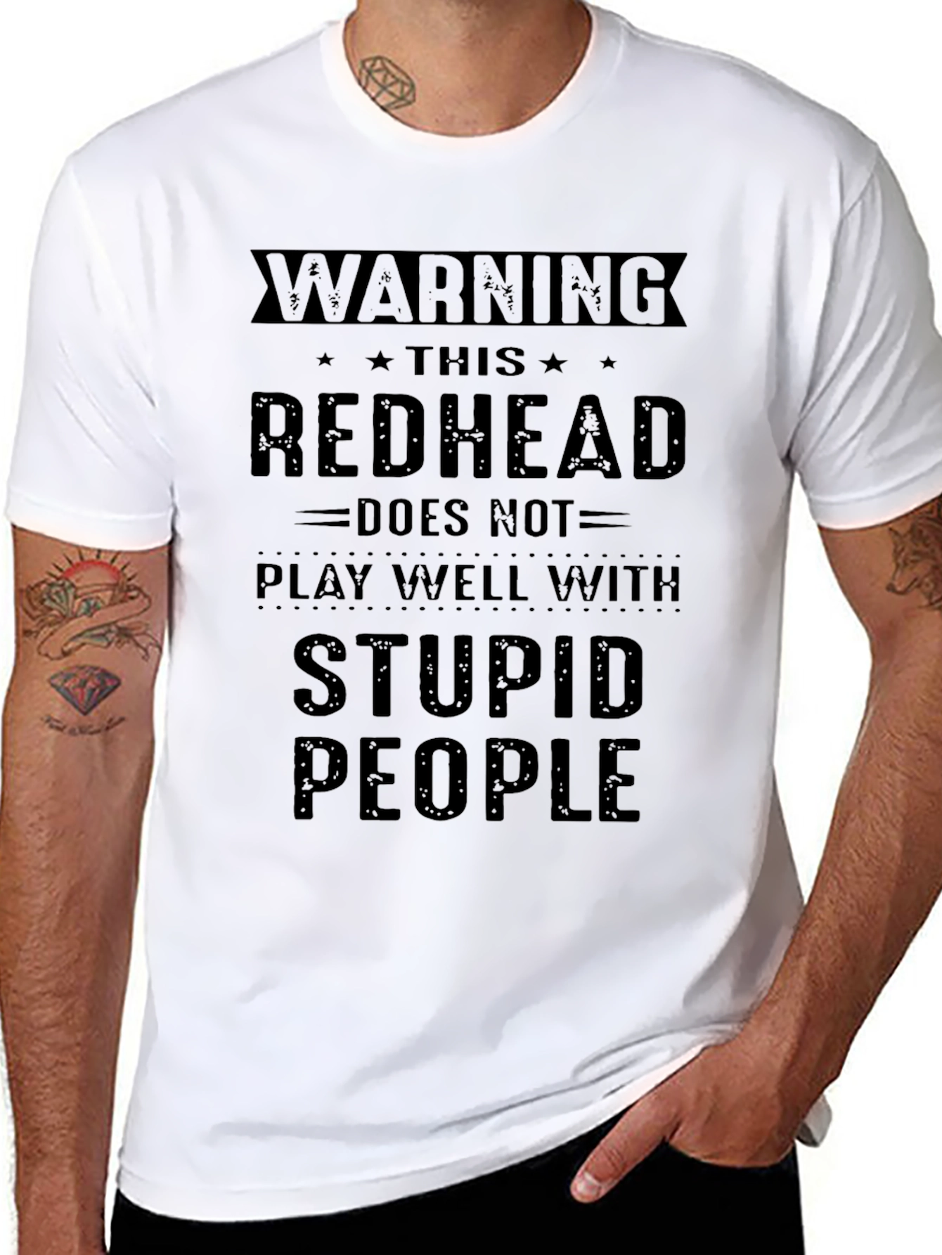 Warning Redhead T-Shirt