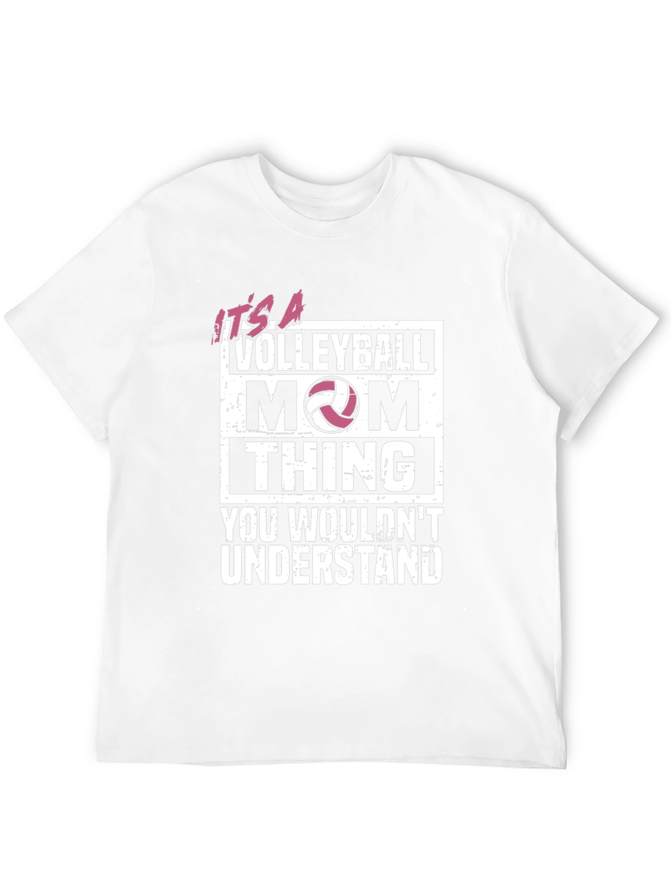 Volleyball Mom T-Shirt - Black Graphic Tee