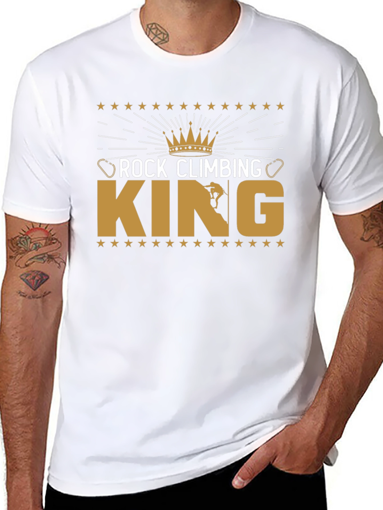 Rock Climbing King T-Shirt