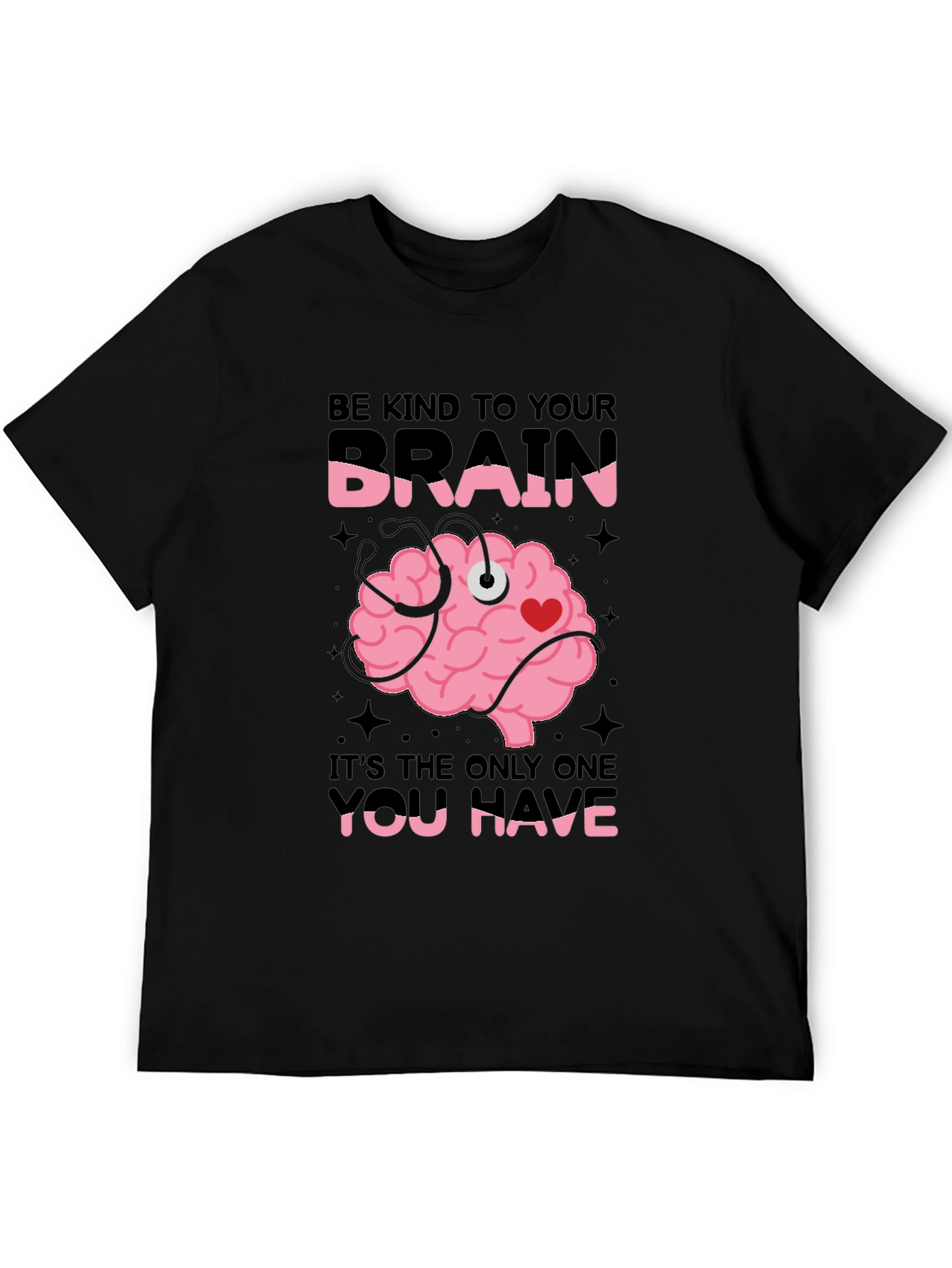 Kind Brain T-Shirt: Be Kind to Your Brain