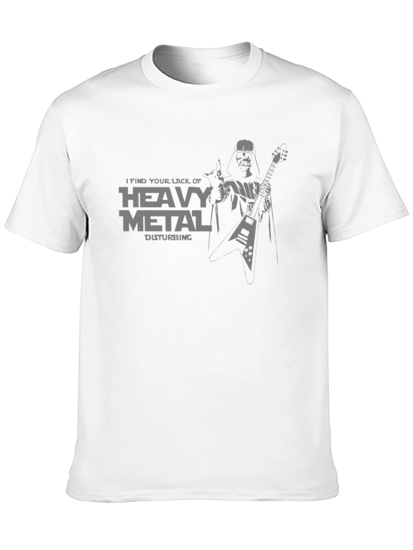 Darth Vader Heavy Metal Graphic T-Shirt