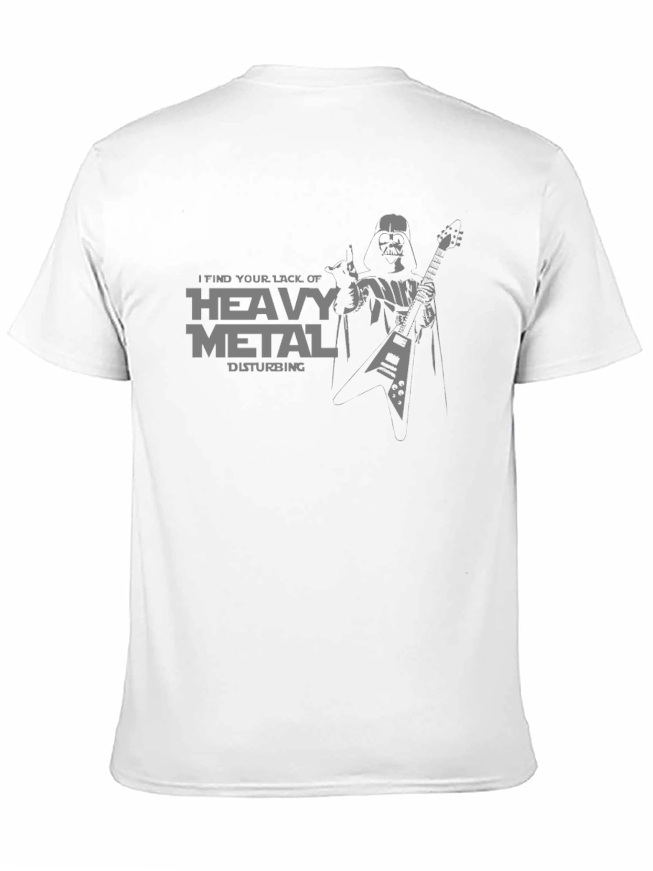 Darth Vader Heavy Metal Graphic T-Shirt