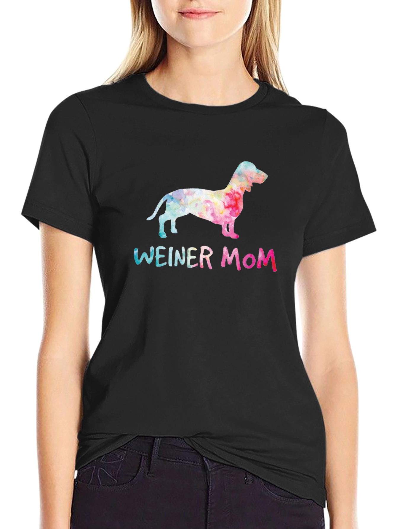 Weiner Mom Dog T-Shirt - Dachshund Lover