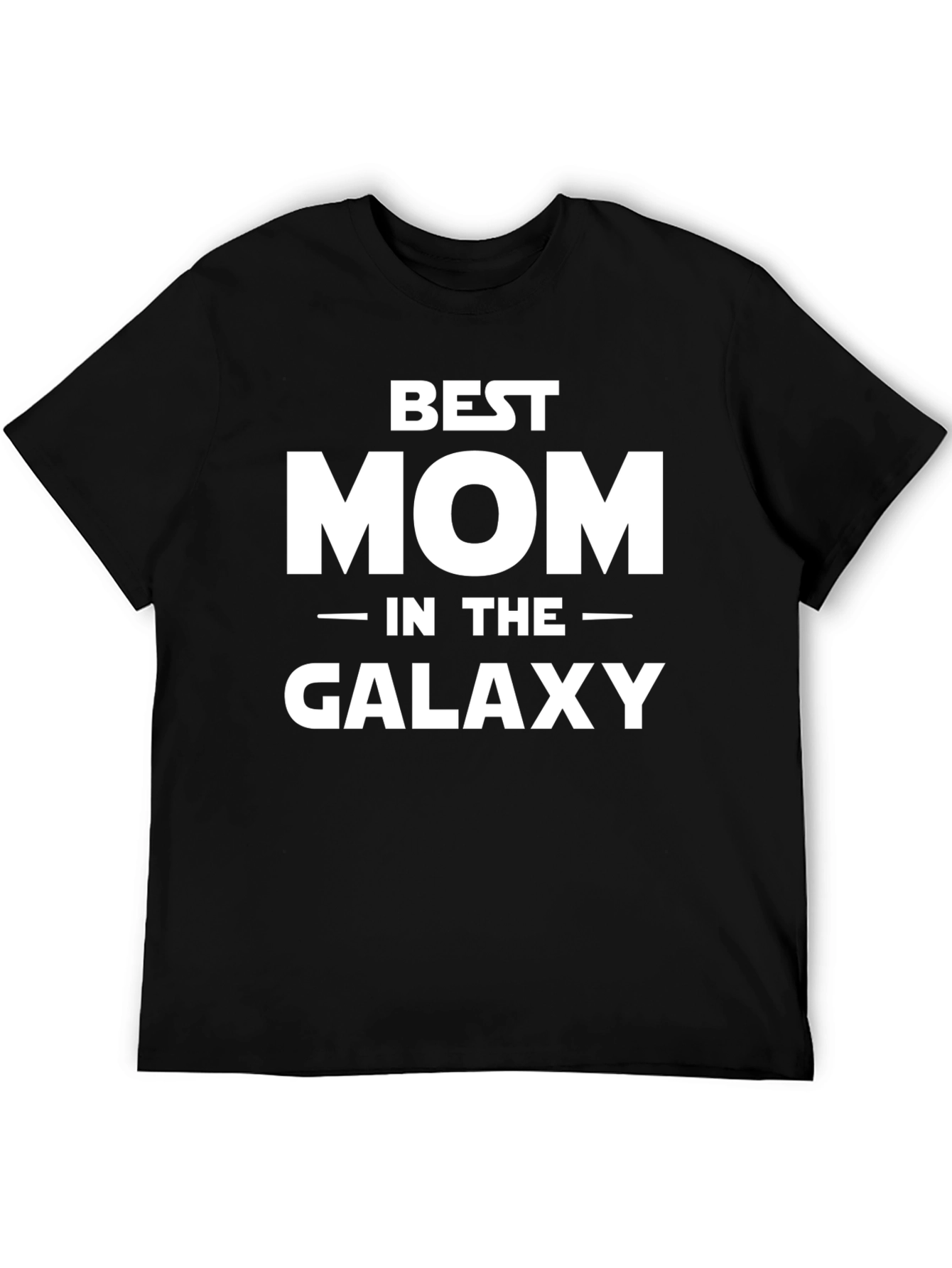Best Mom in the Galaxy T-Shirt - Black