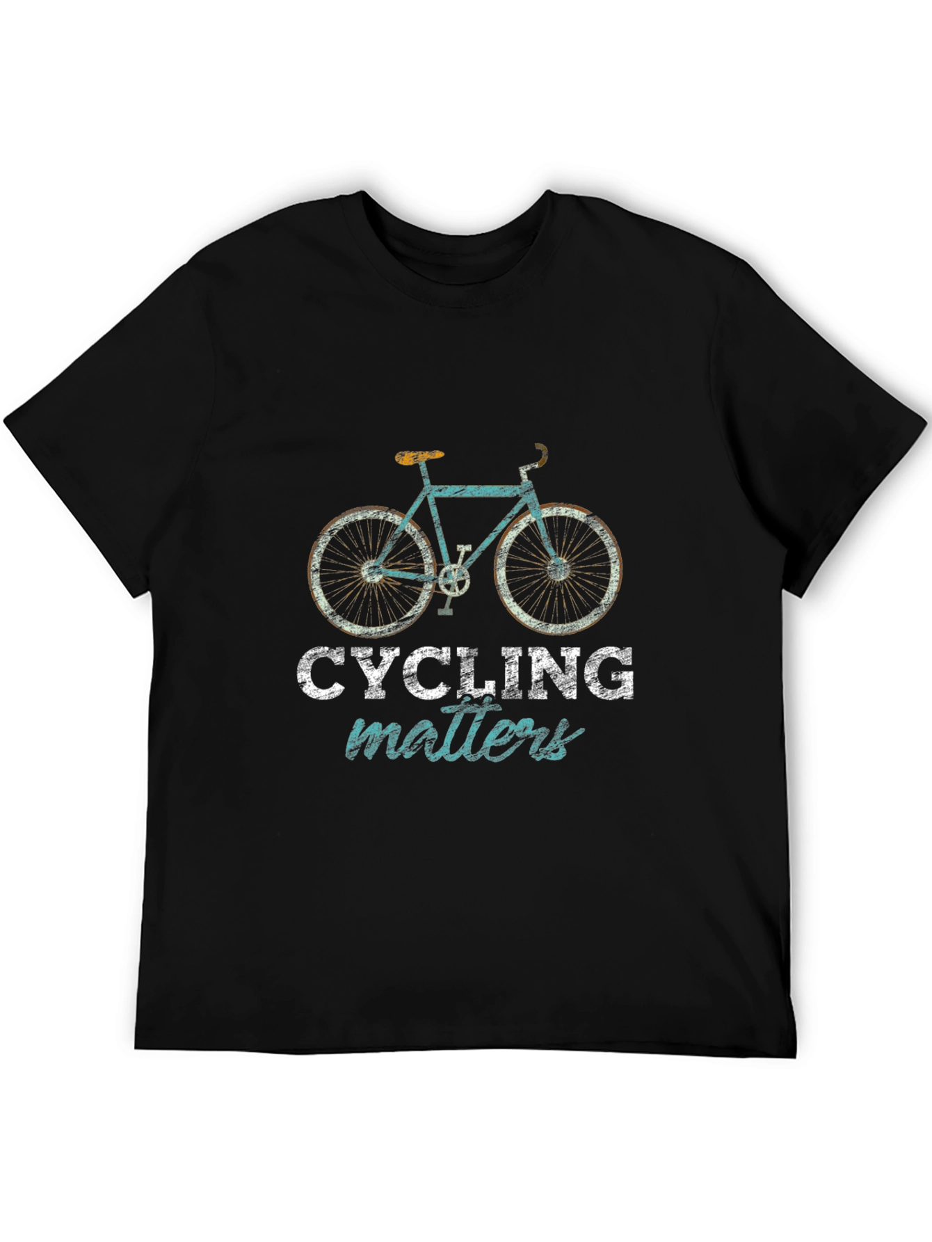 Cycling Matters Graphic Tee - Black