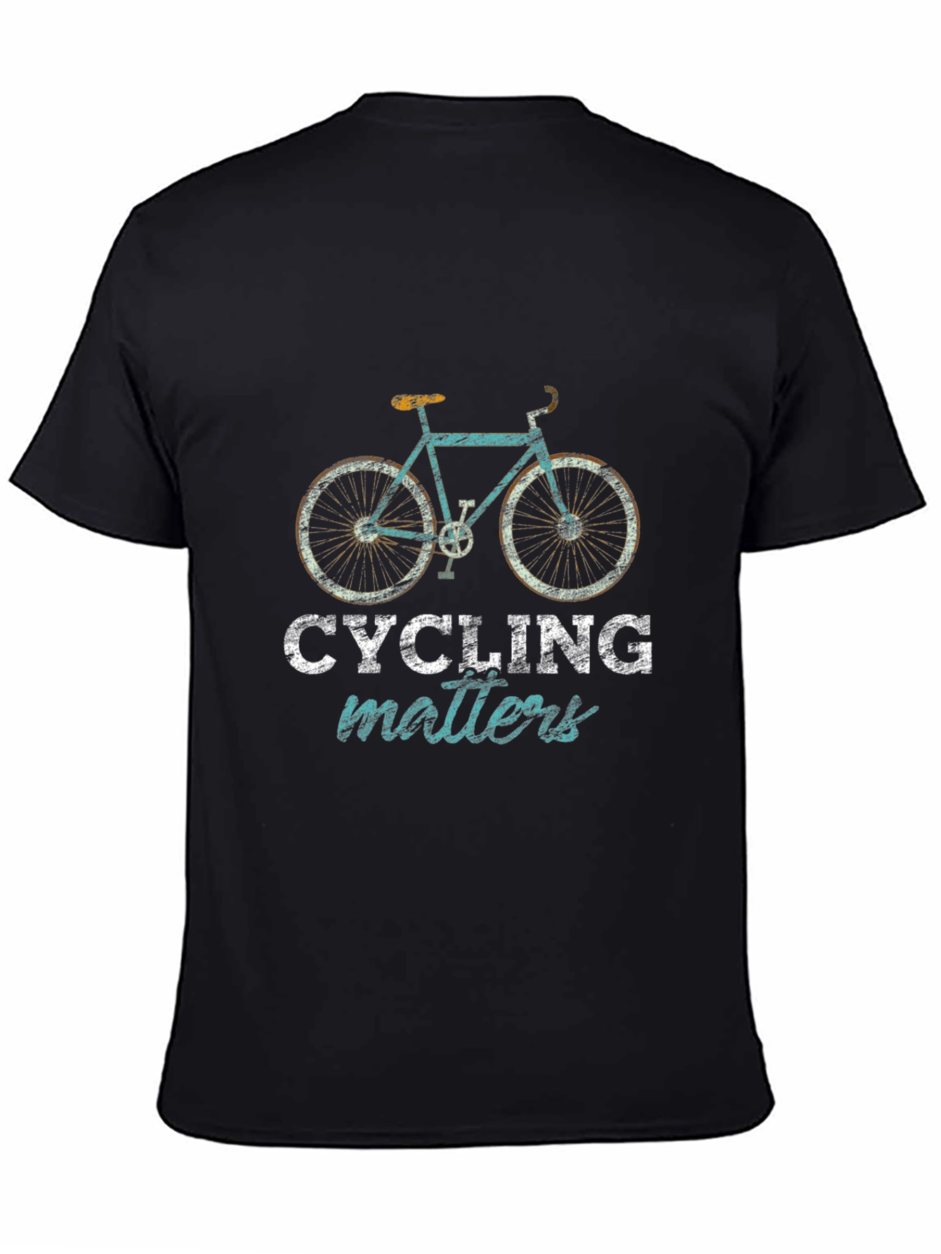 Cycling Matters Graphic Tee - Black