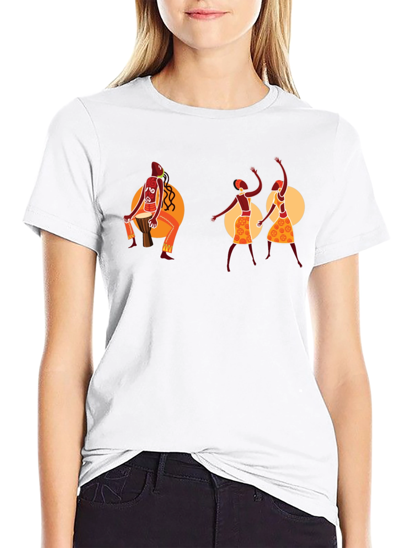 African Rhythm Graphic T-Shirt