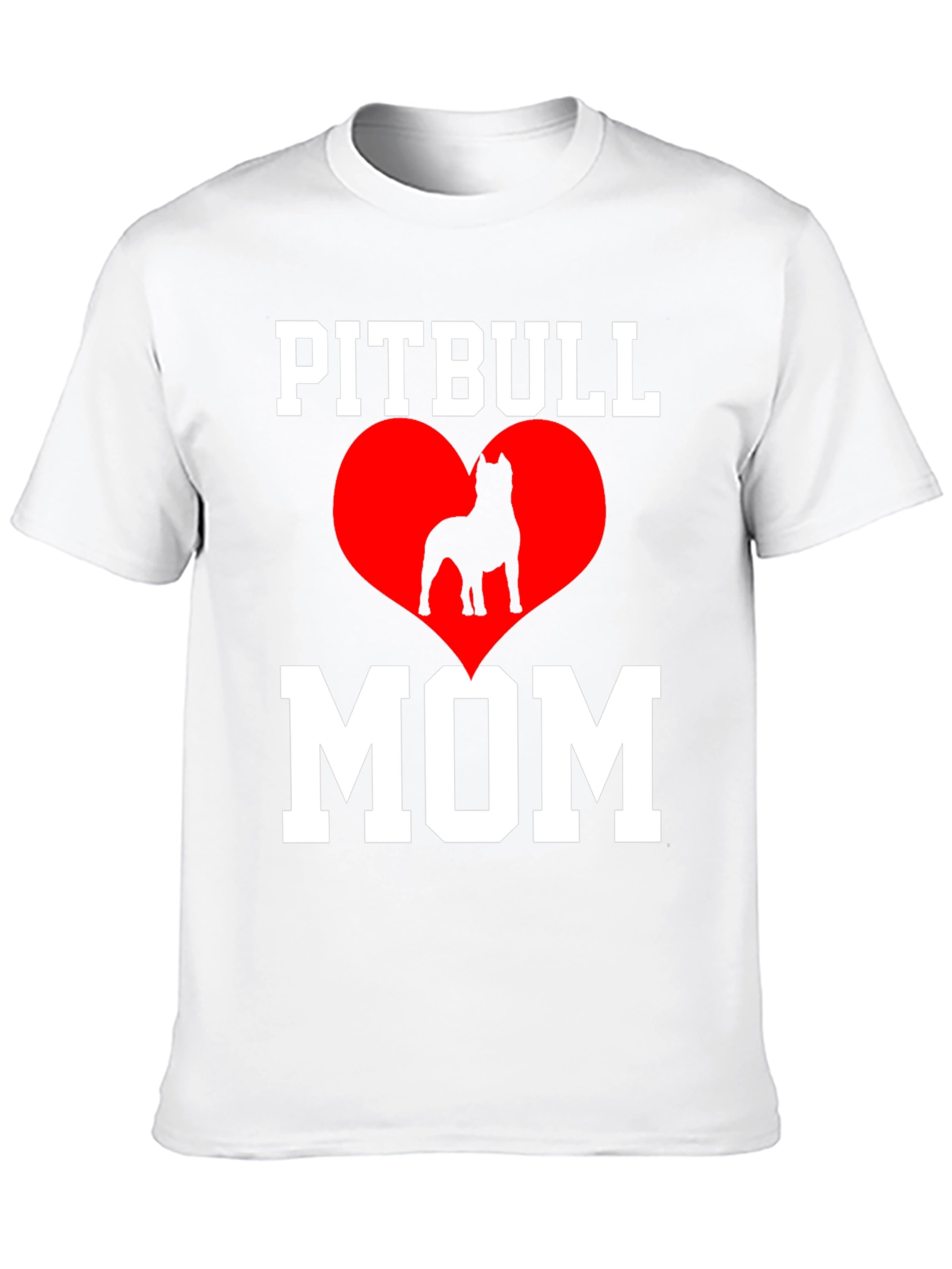 Pitbull Mom T-Shirt - Dog Lover Tee