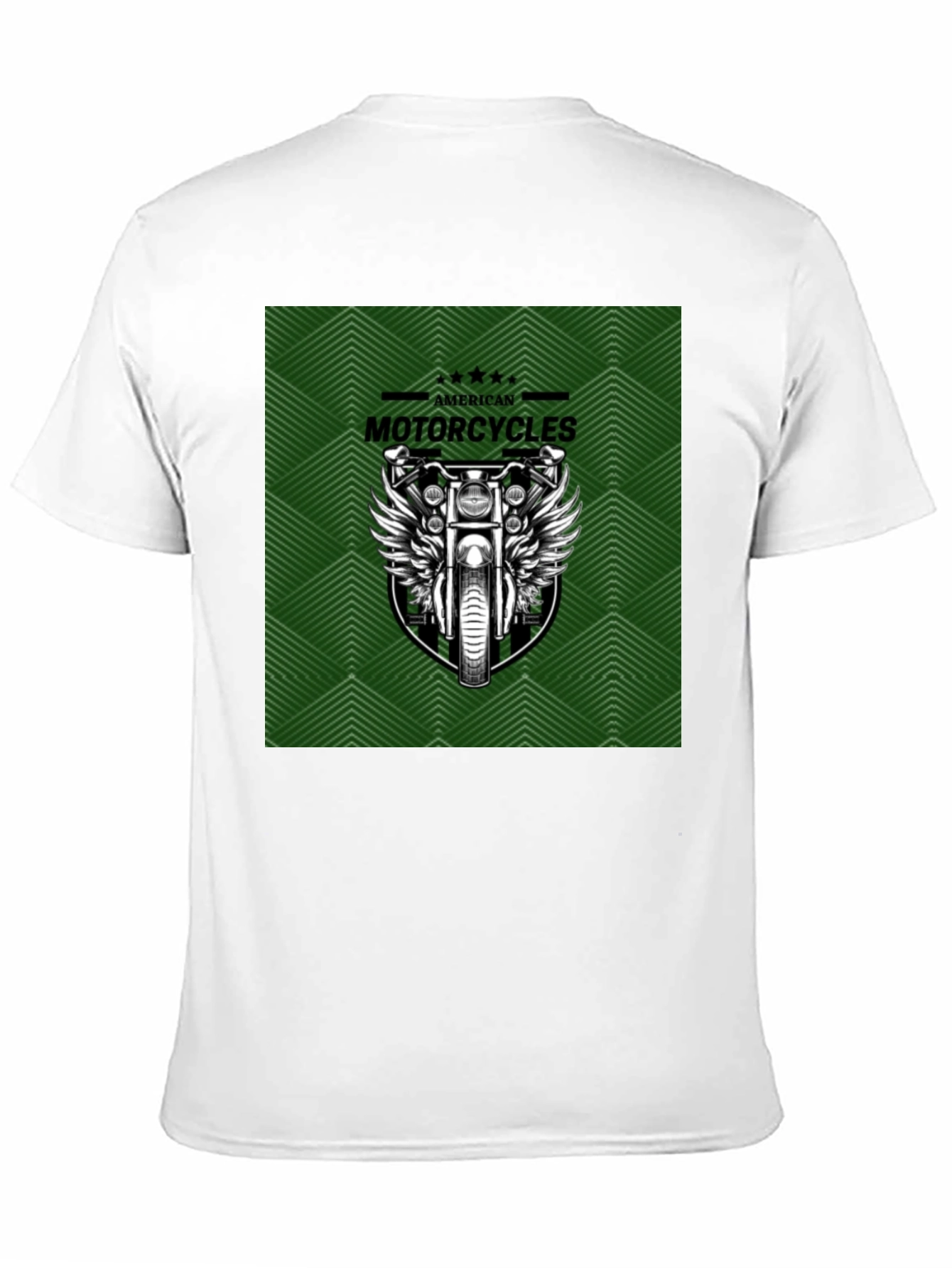 American Motorcycles Graphic Tee - Black Cotton T-Shirt