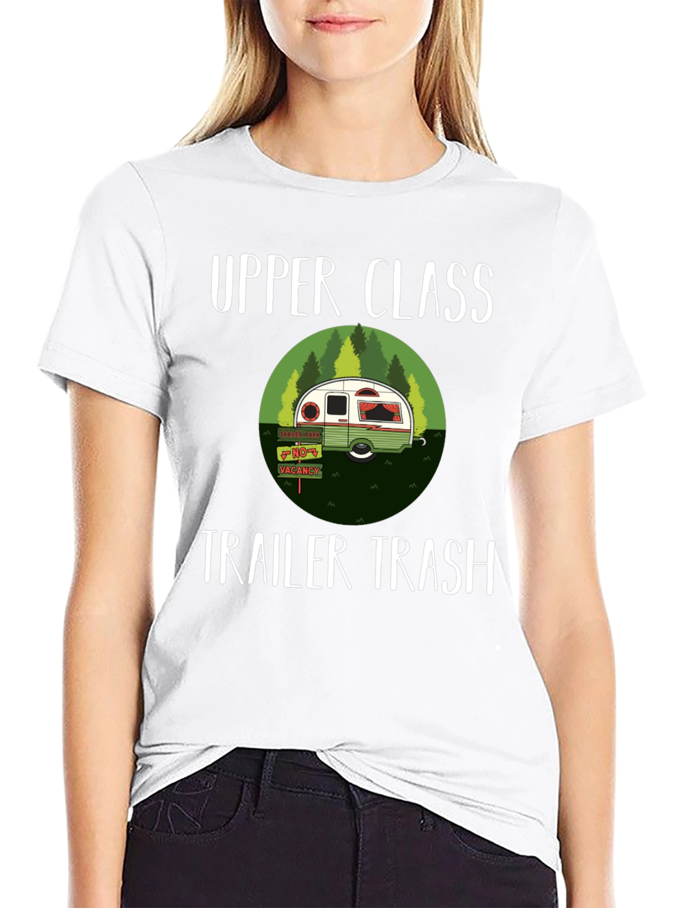 Upper Class Trailer Trash Graphic Tee