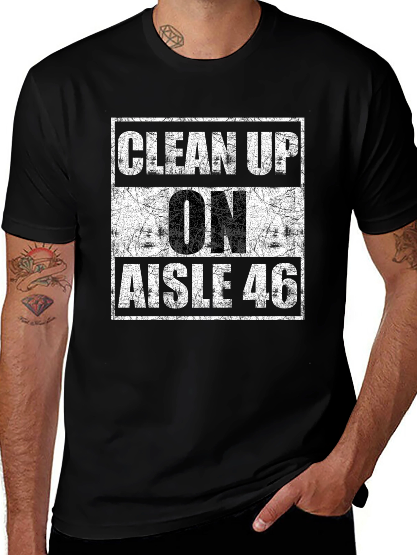 Clean Up On Aisle 46 Graphic T-Shirt