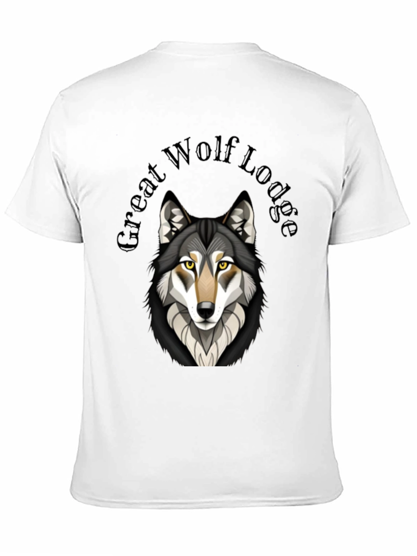 Great Wolf Lodge Graphic Tee - Black Cotton Blend