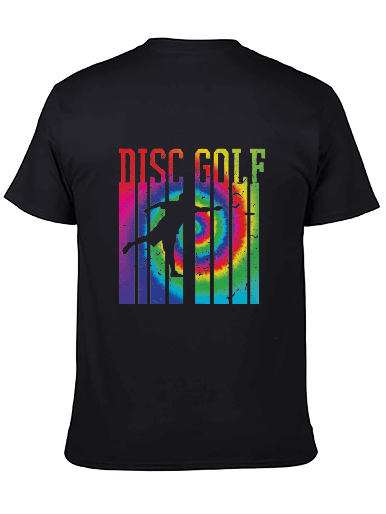 Tie Dye Disc Golf Graphic Tee