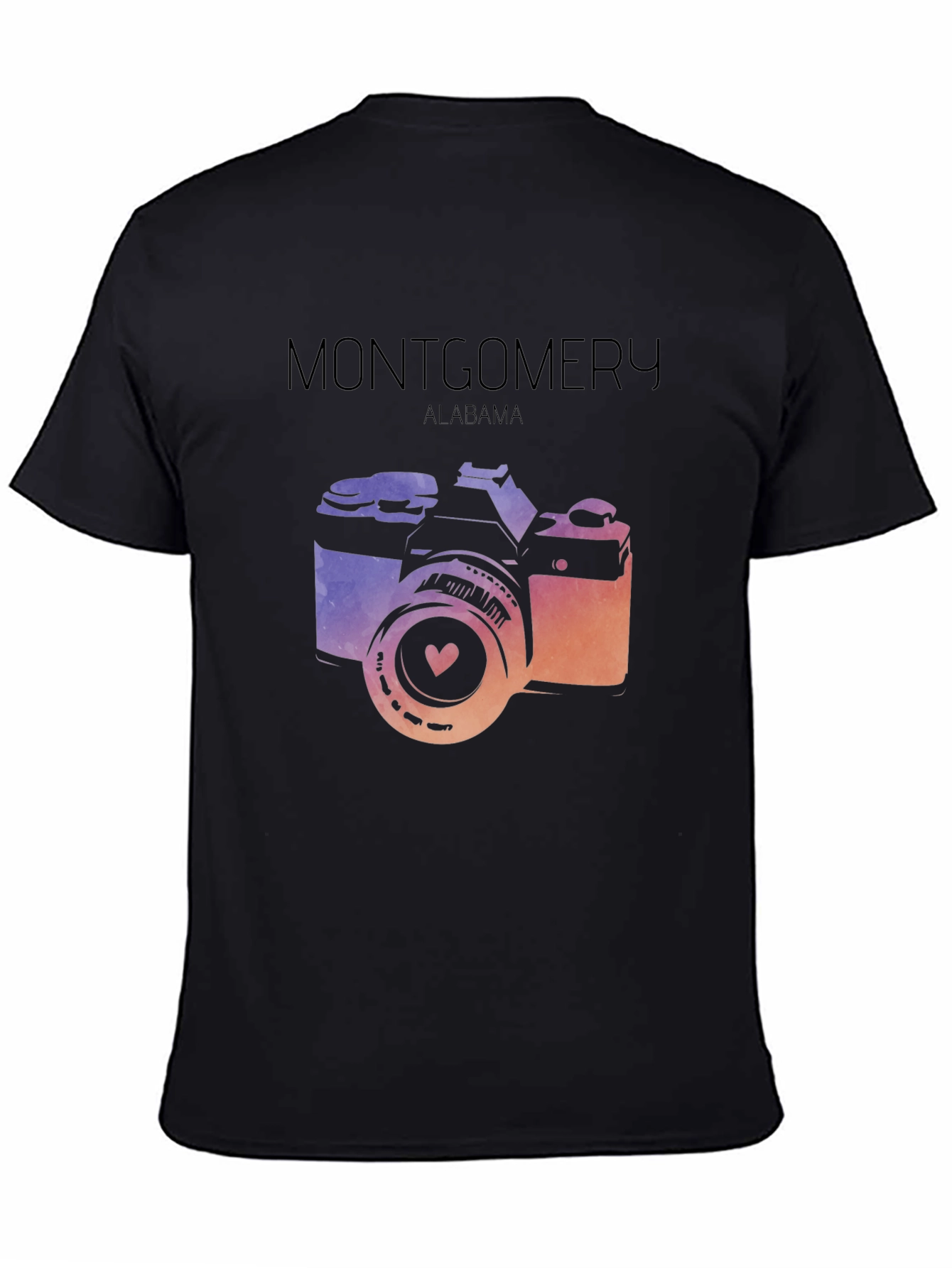 Montgomery Alabama Camera Graphic Tee