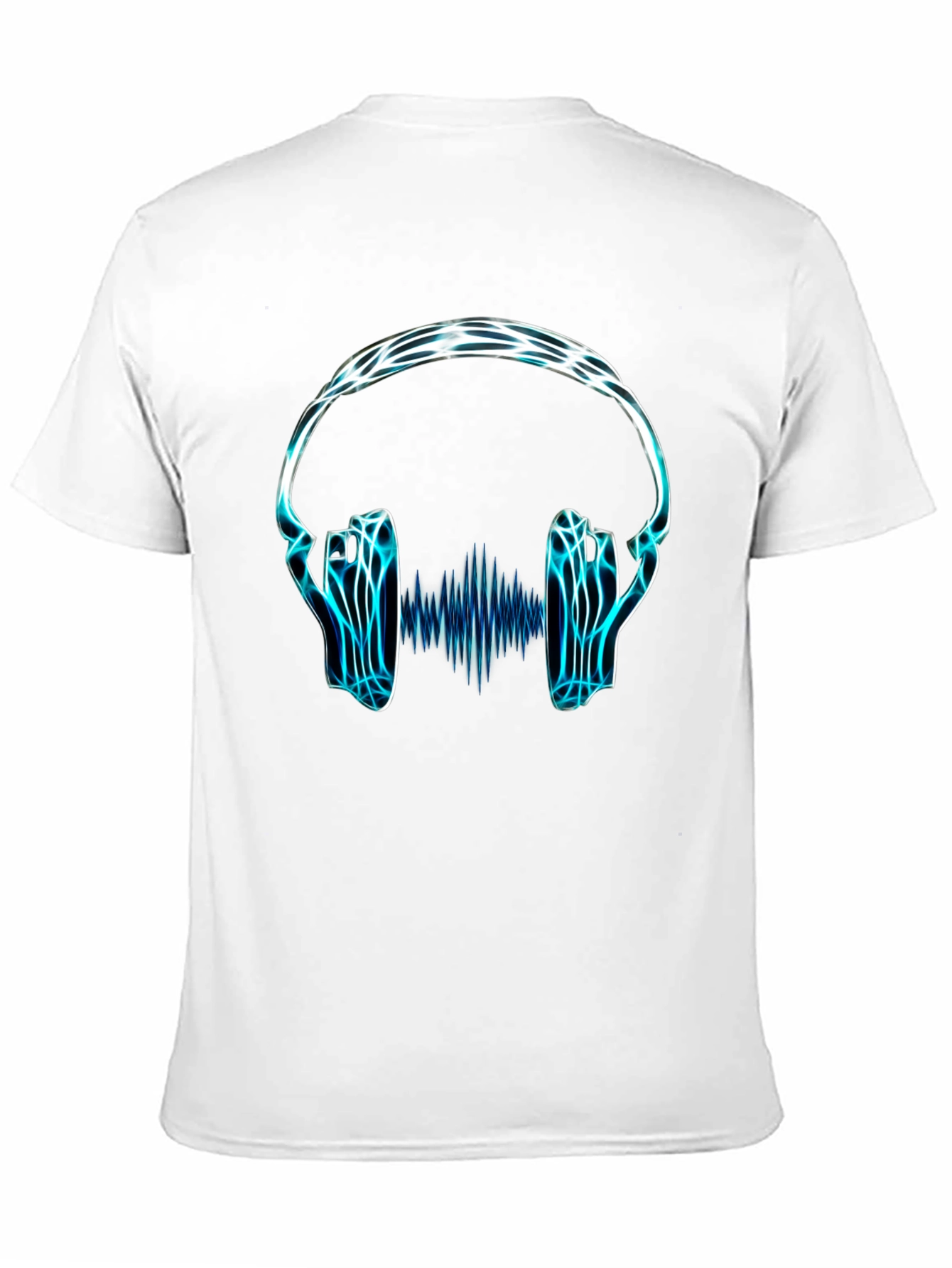 Electro Headphones Graphic Tee - Black