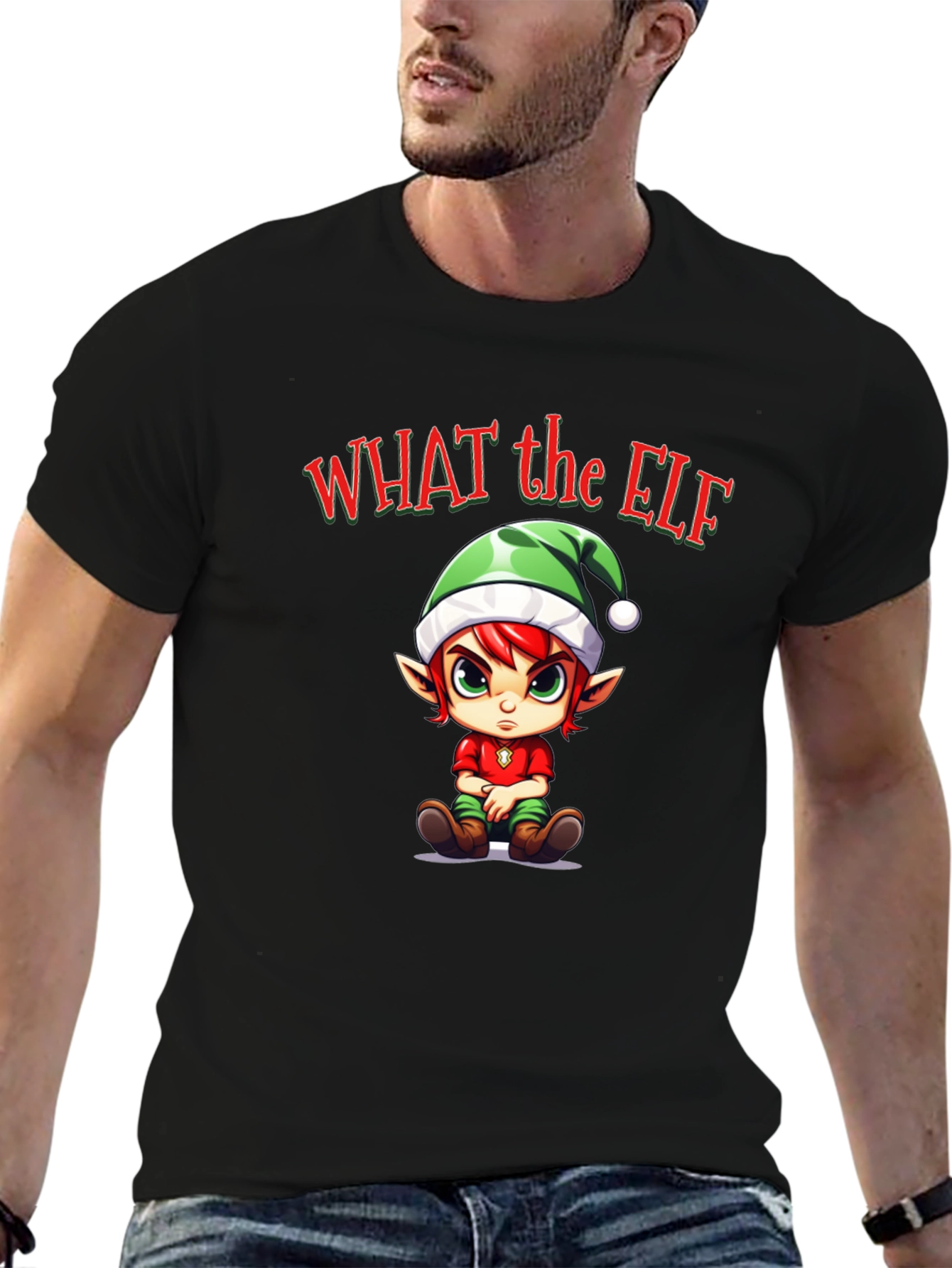 What the Elf T-Shirt - Holiday Humor