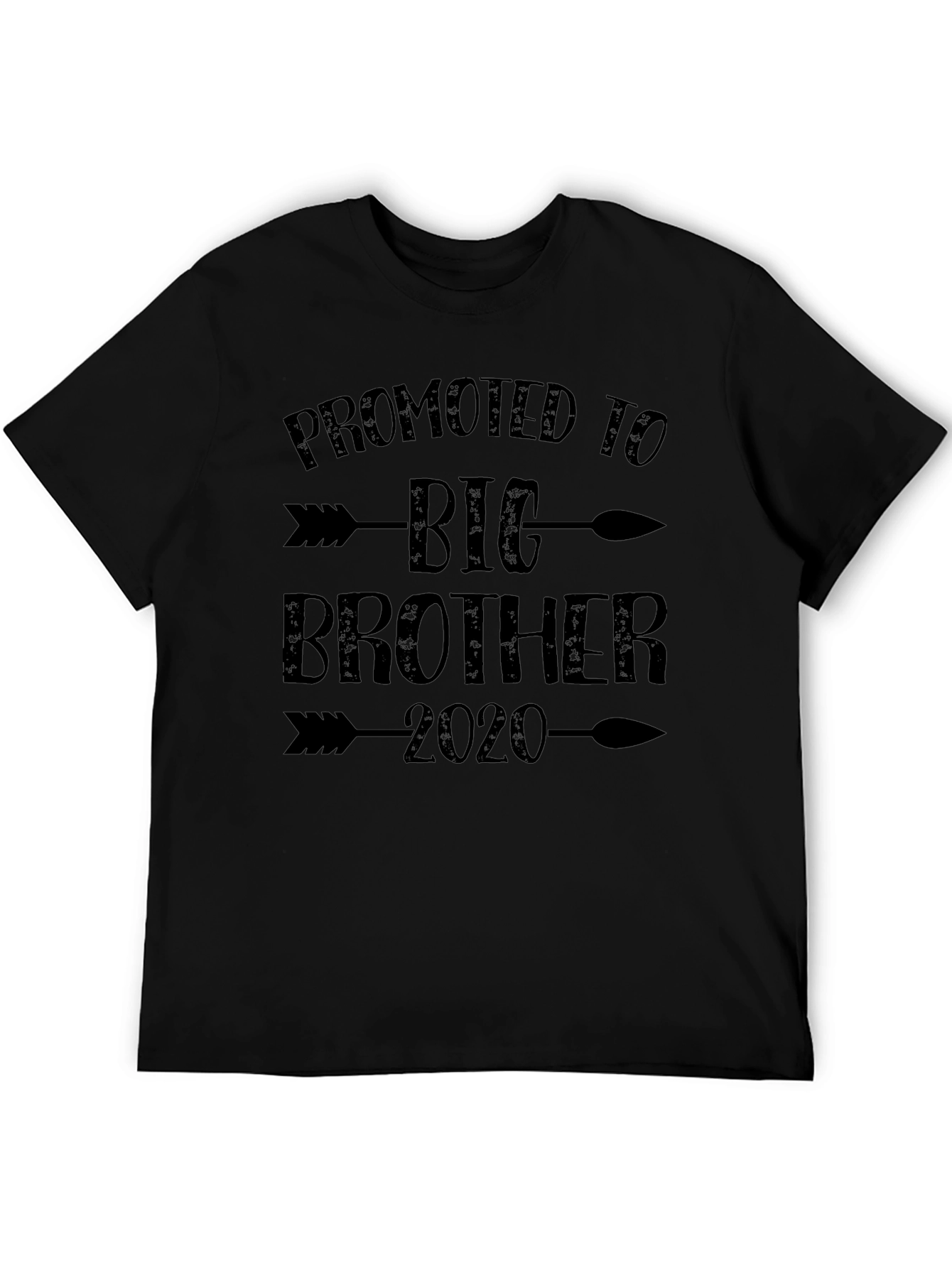Promoted to Big Brother 2020 Black T-Shirt