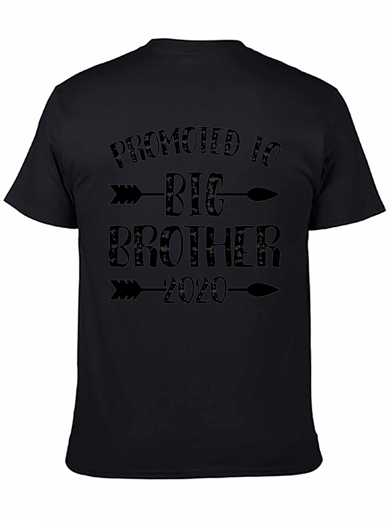 Promoted to Big Brother 2020 Black T-Shirt