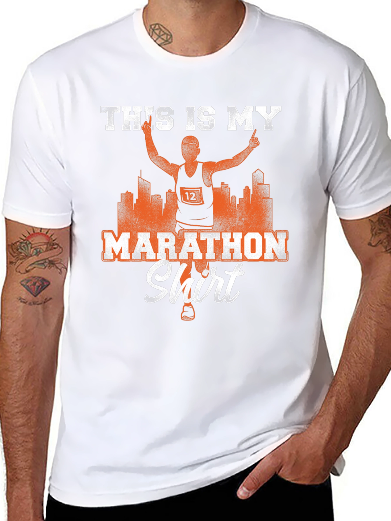 Marathon Shirt - Runners T-Shirt