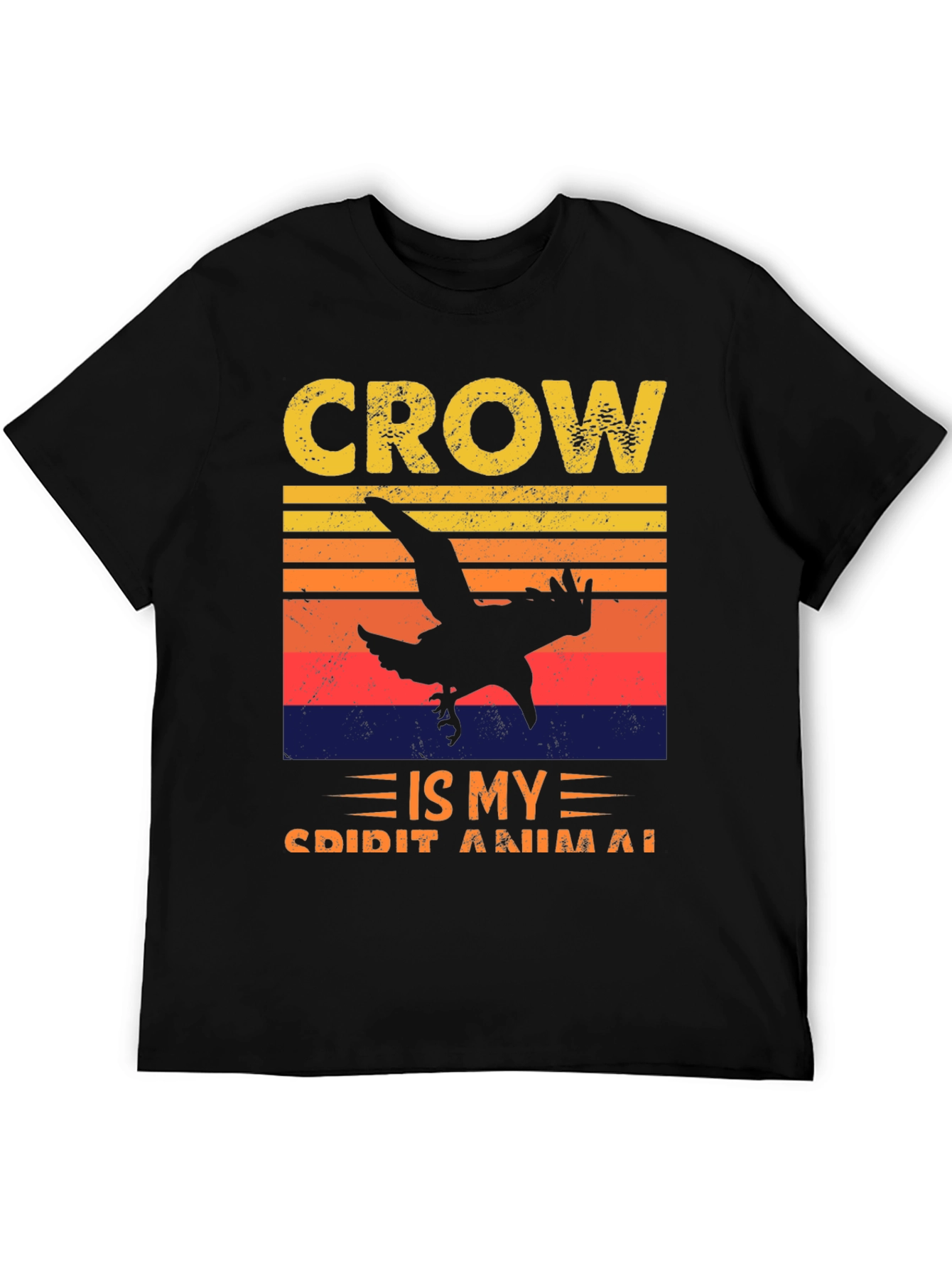 Crow is My Spirit Animal Graphic Tee