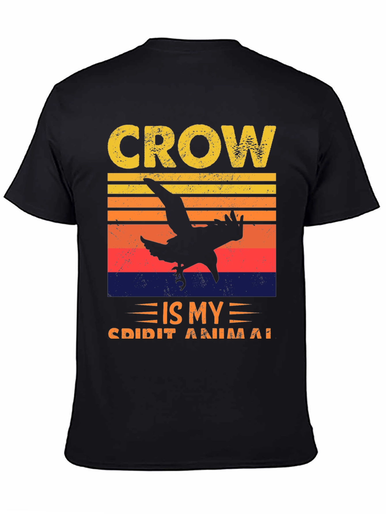 Crow is My Spirit Animal Graphic Tee