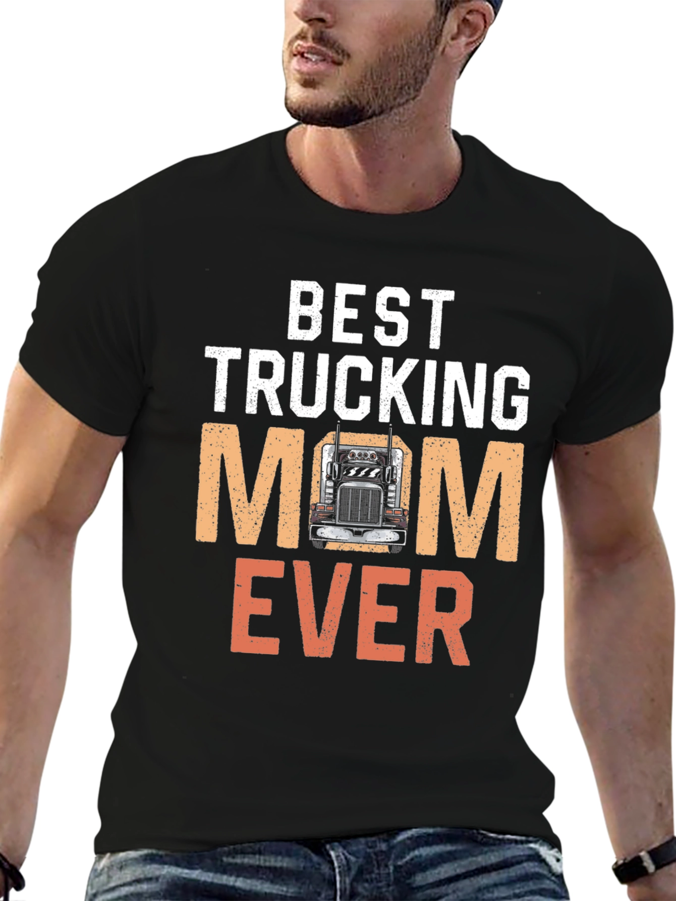 Best Trucking Mom Ever T-Shirt