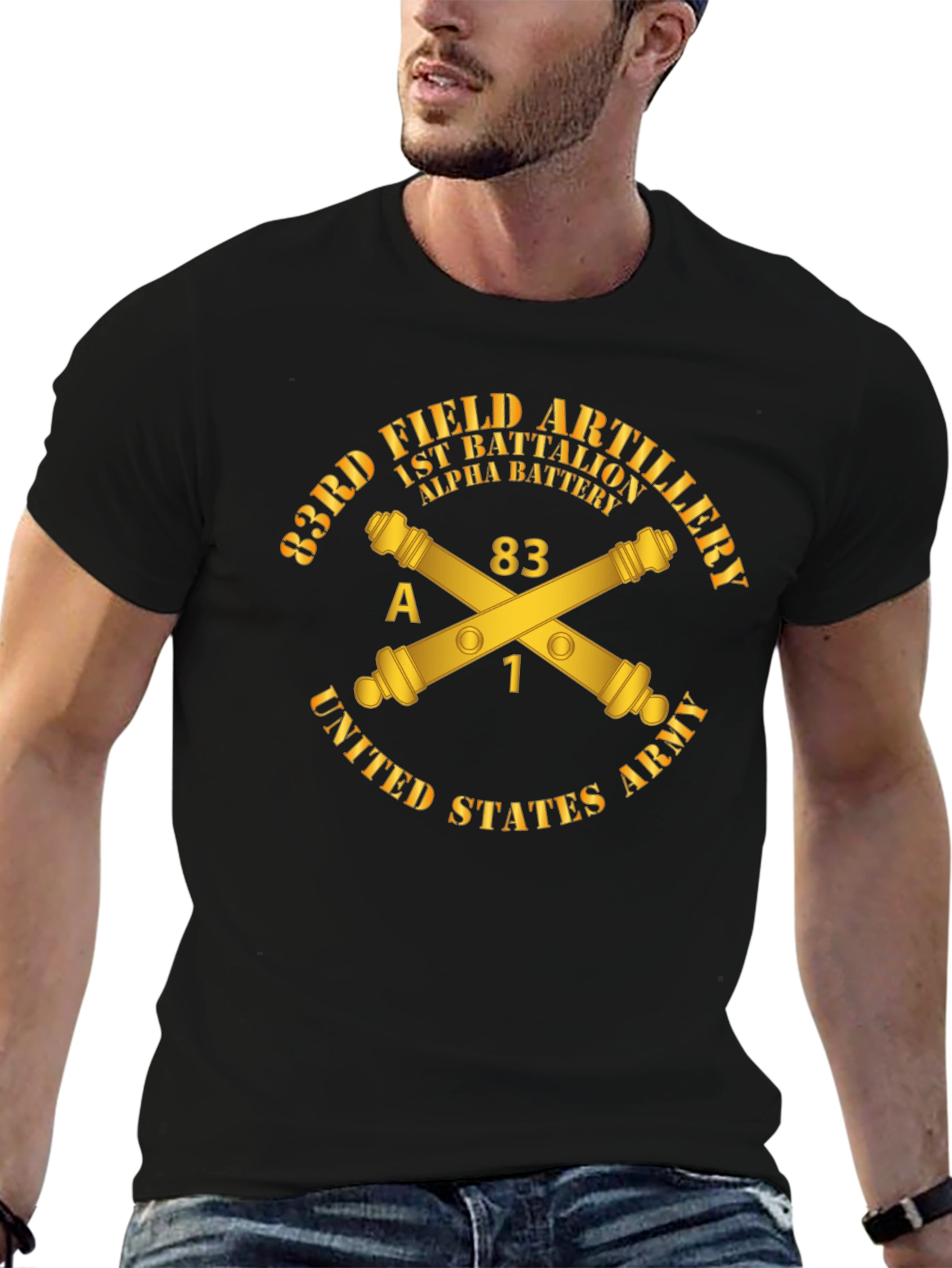 83rd Field Artillery T-Shirt - Military Pride