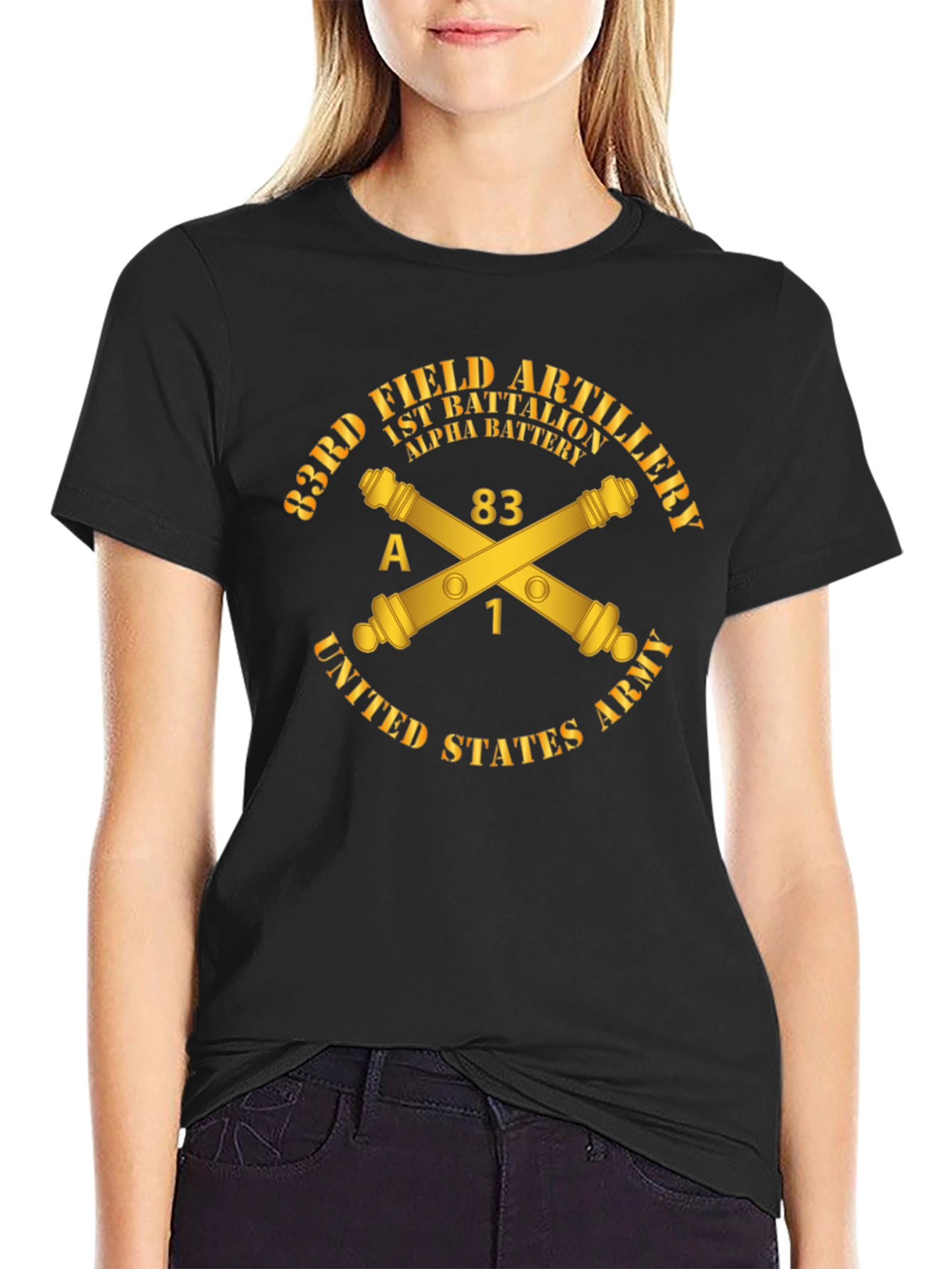 83rd Field Artillery T-Shirt - Military Pride