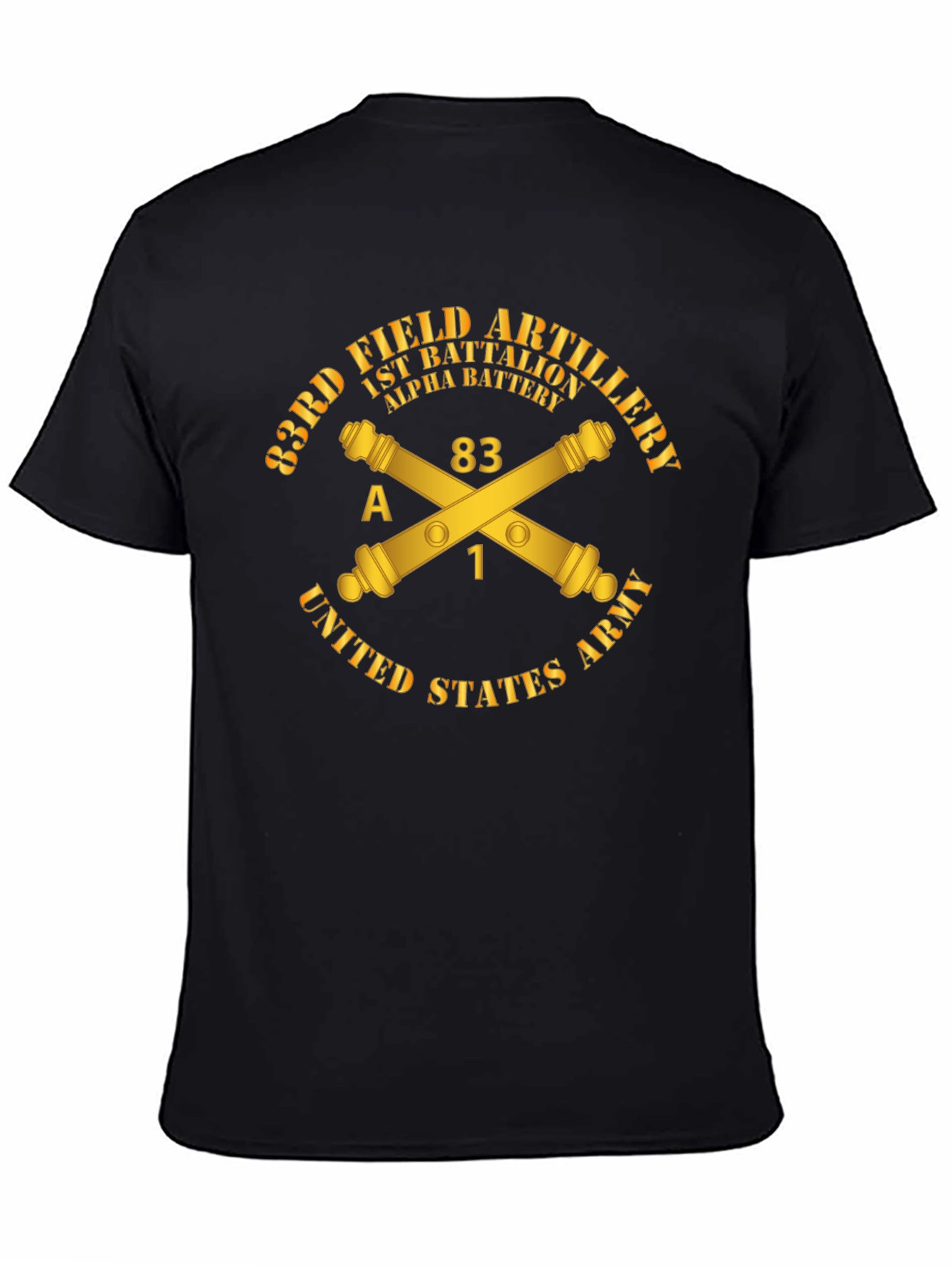 83rd Field Artillery T-Shirt - Military Pride