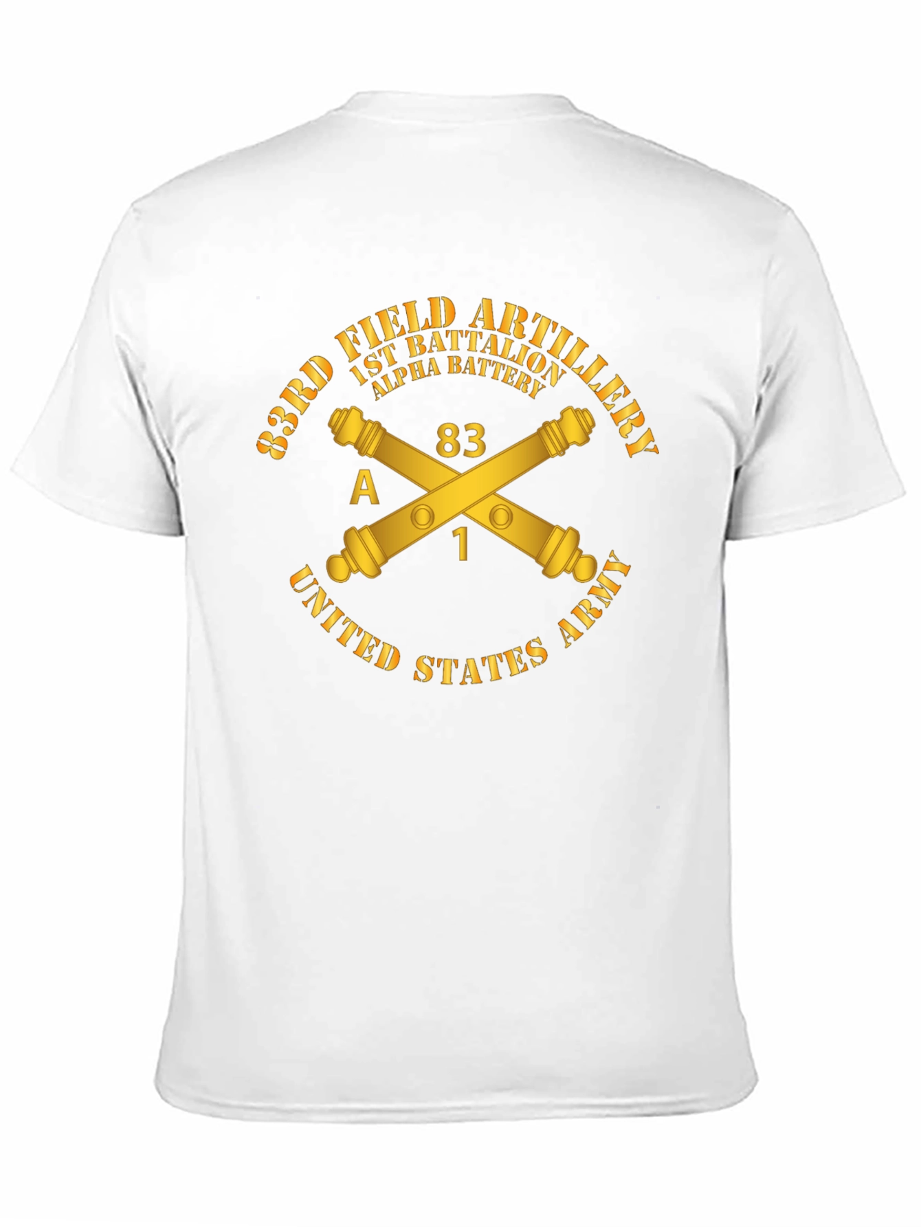 83rd Field Artillery T-Shirt - Military Pride