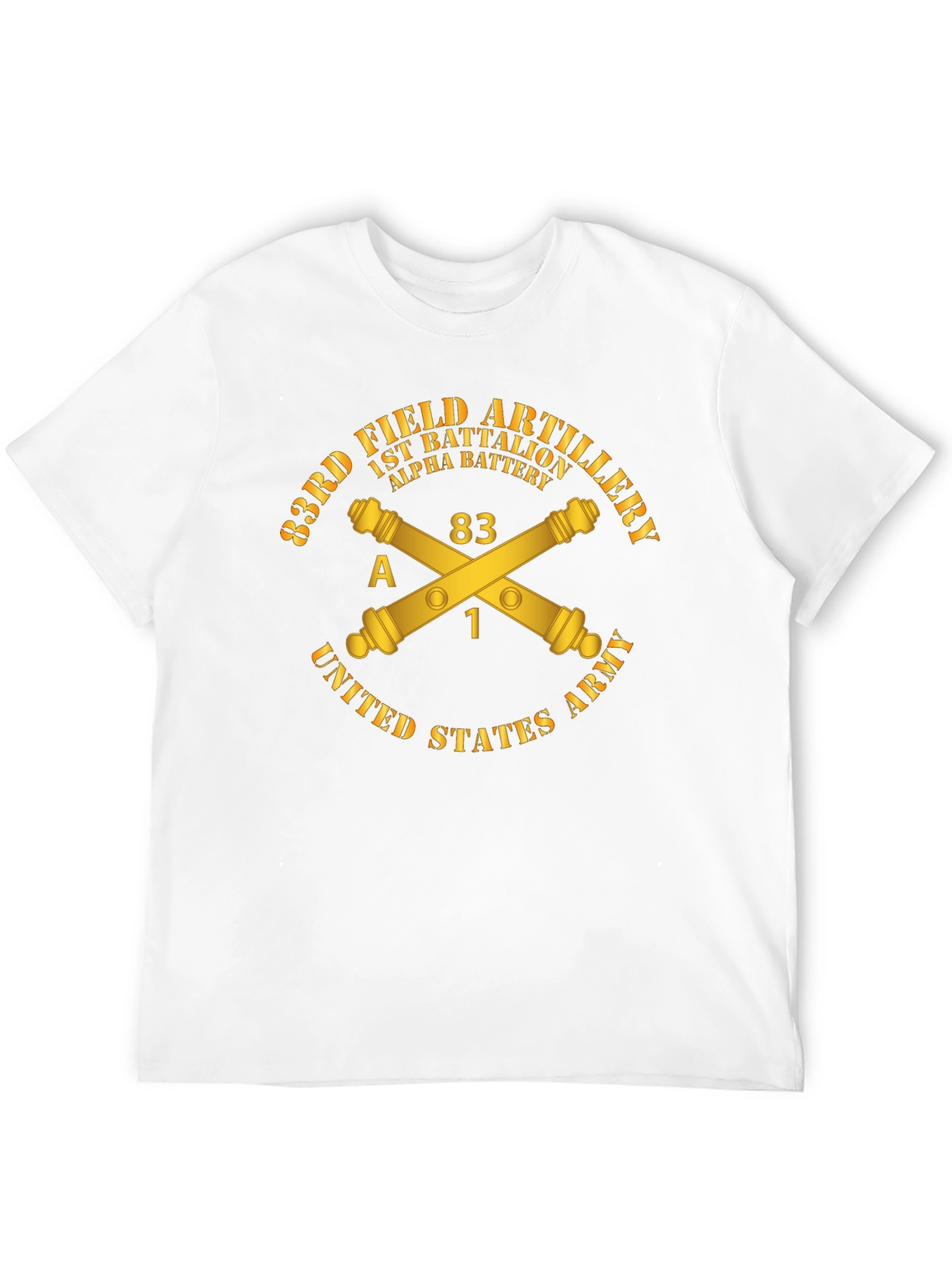 83rd Field Artillery T-Shirt - Military Pride