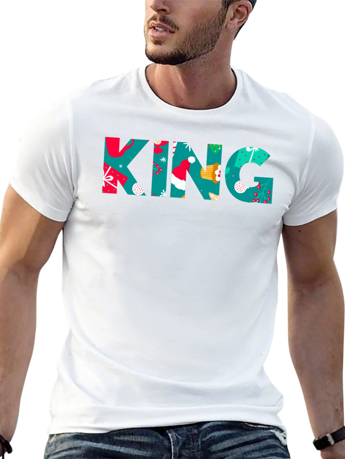 Christmas King T-Shirt - Holiday Festive Design
