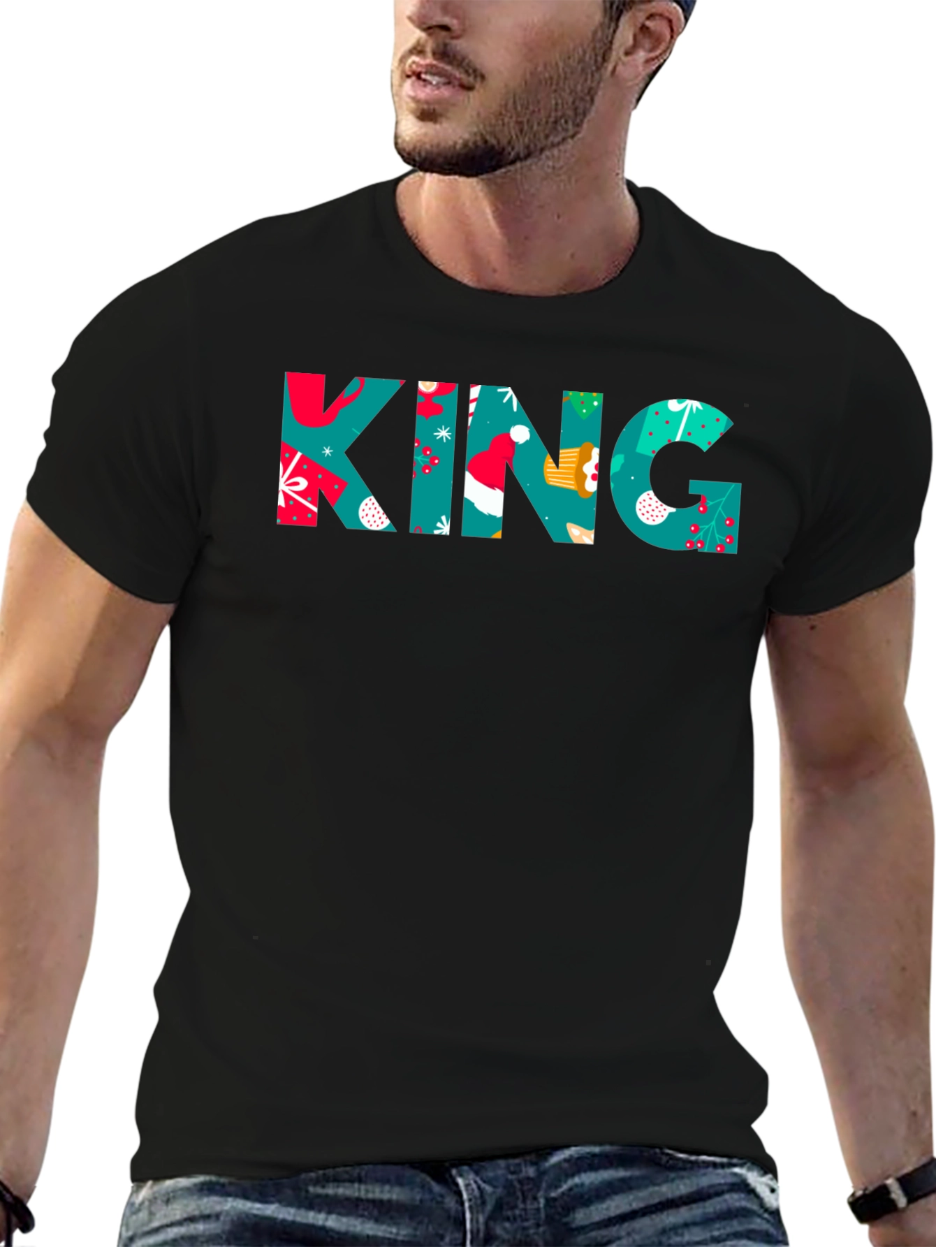 Christmas King T-Shirt - Holiday Festive Design
